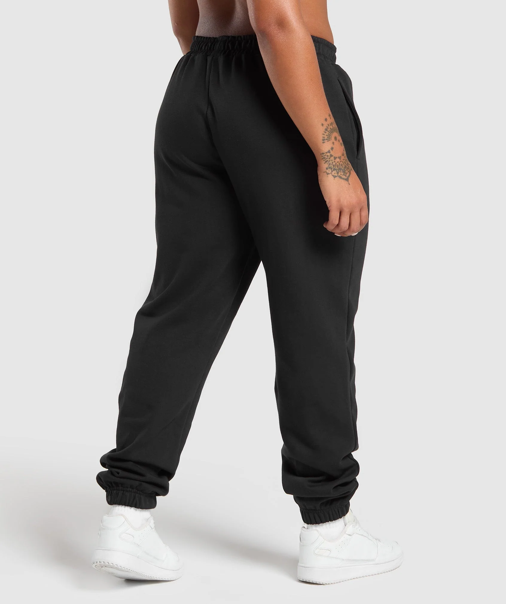 Gymshark Strength Department Graphic Joggers - Black