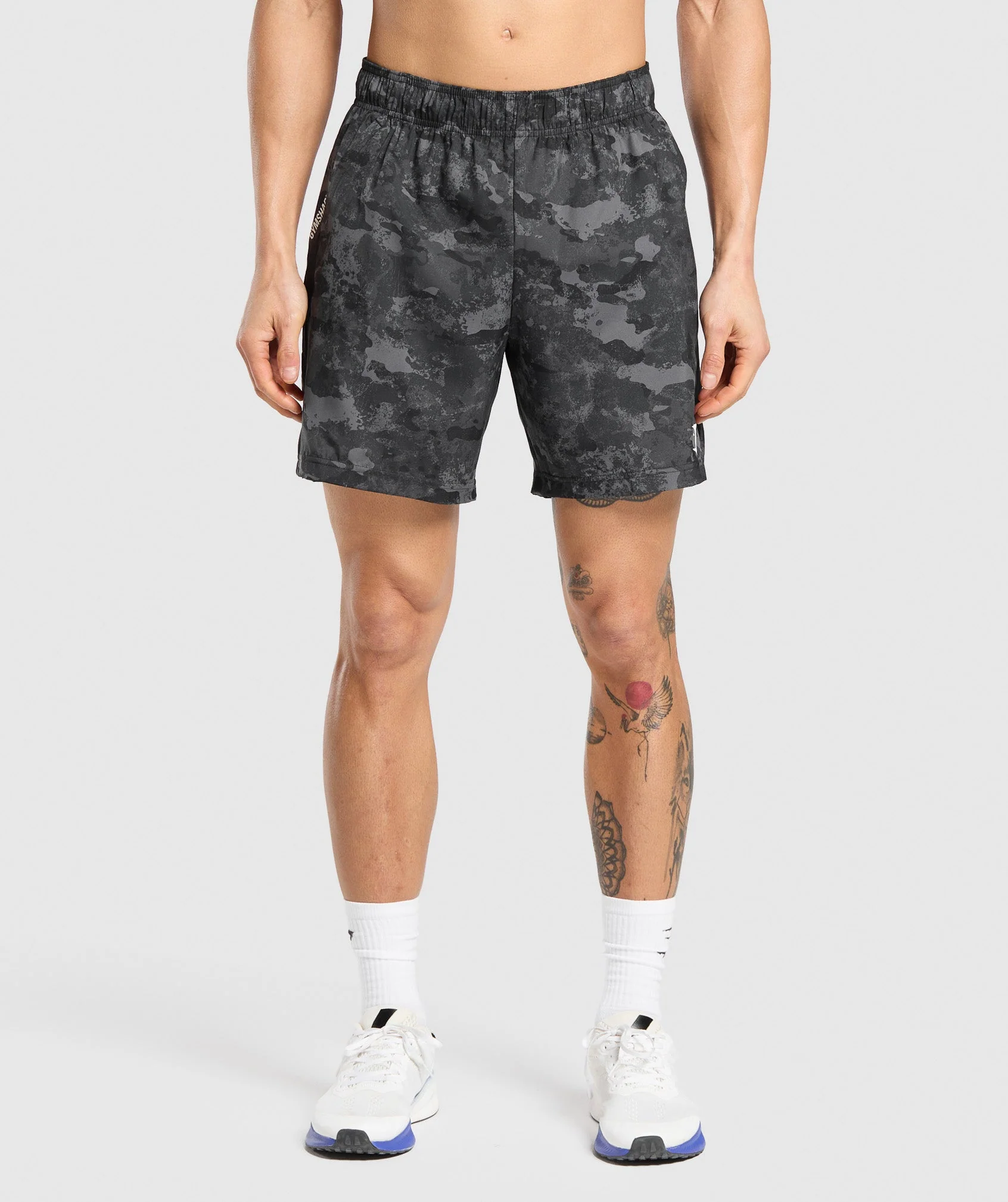 Gymshark Sport 7 Shorts - Graphite Grey/Black