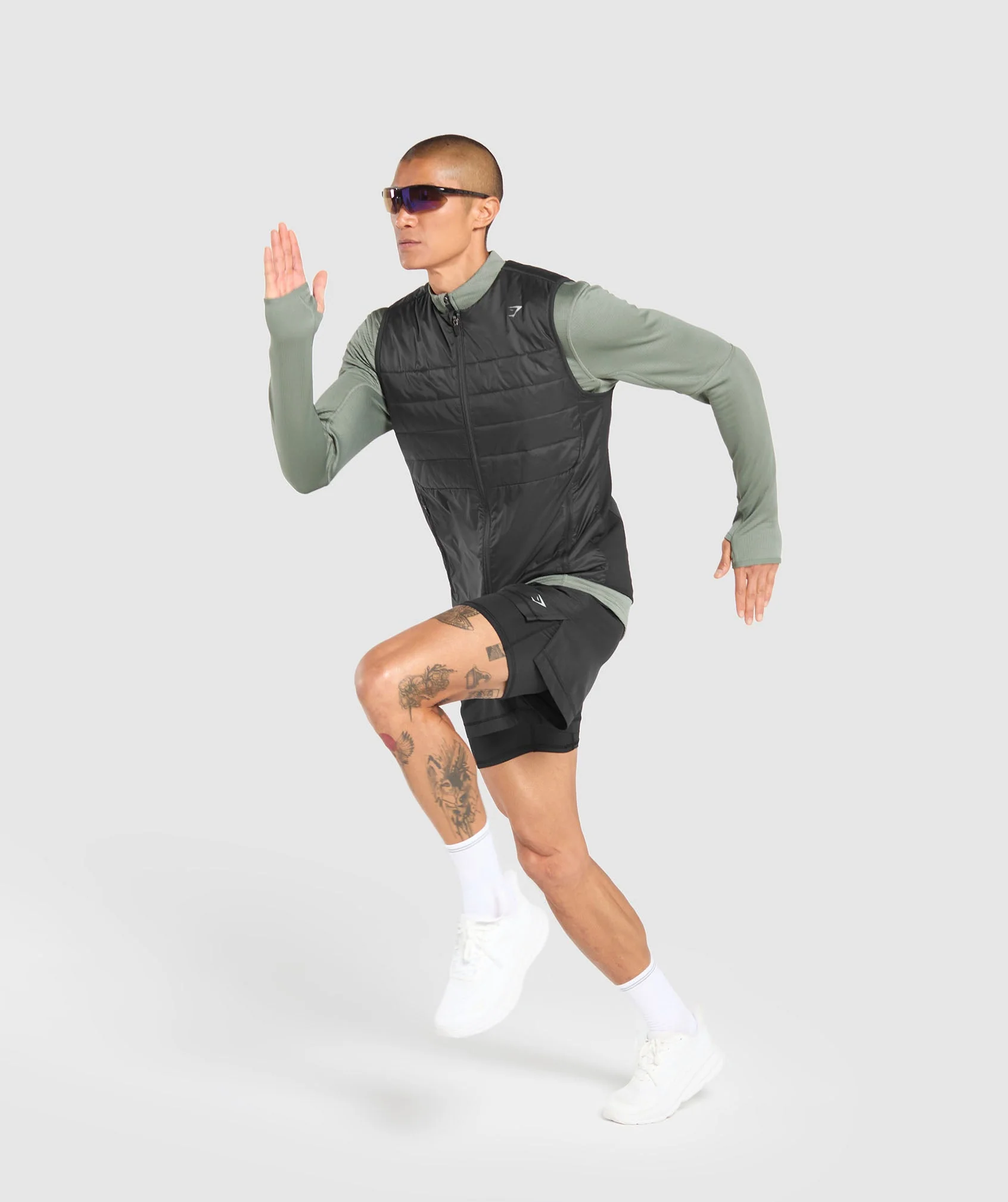 Gymshark Running Gilet - Black