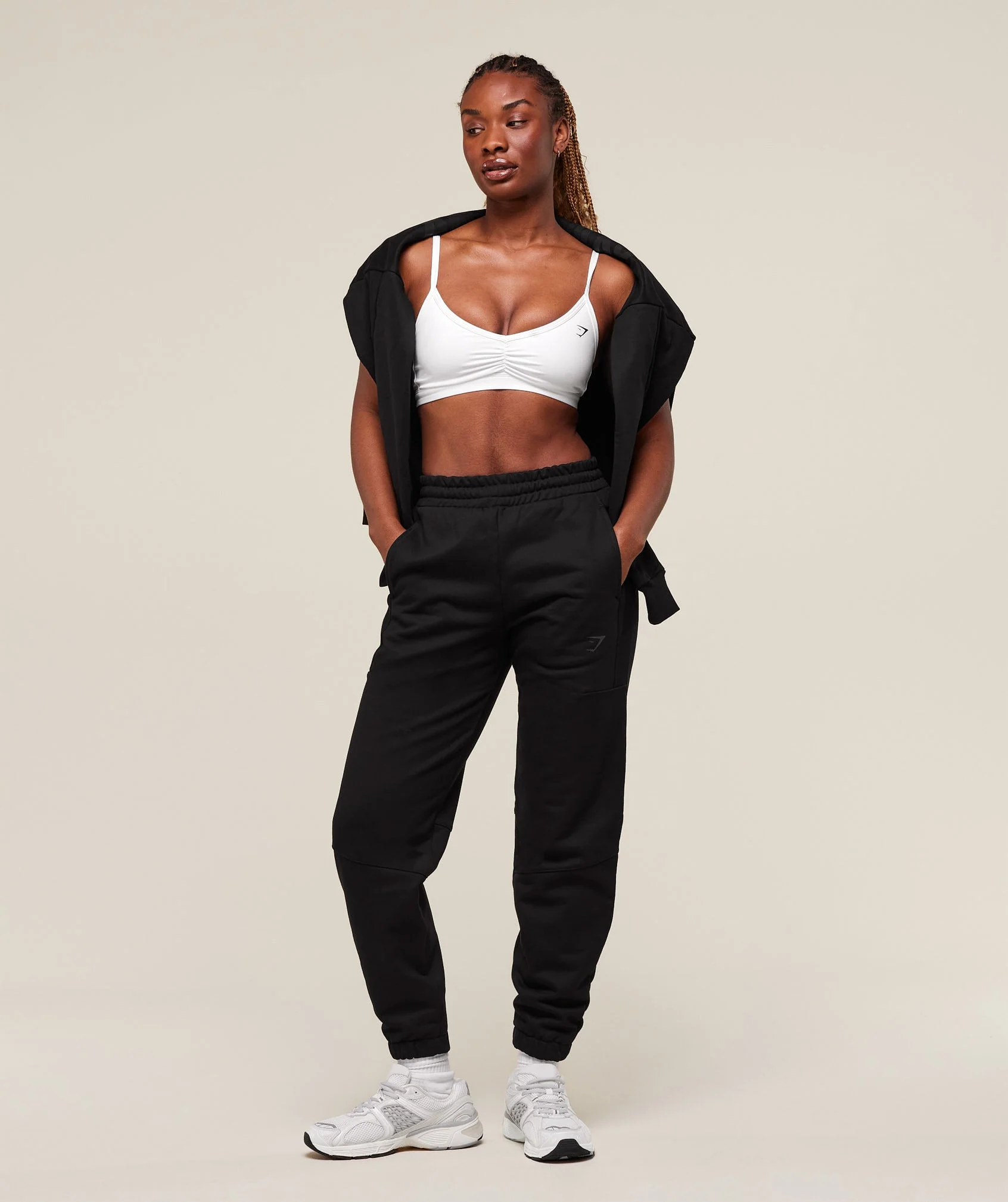 Gymshark Premium Power Joggers - Black
