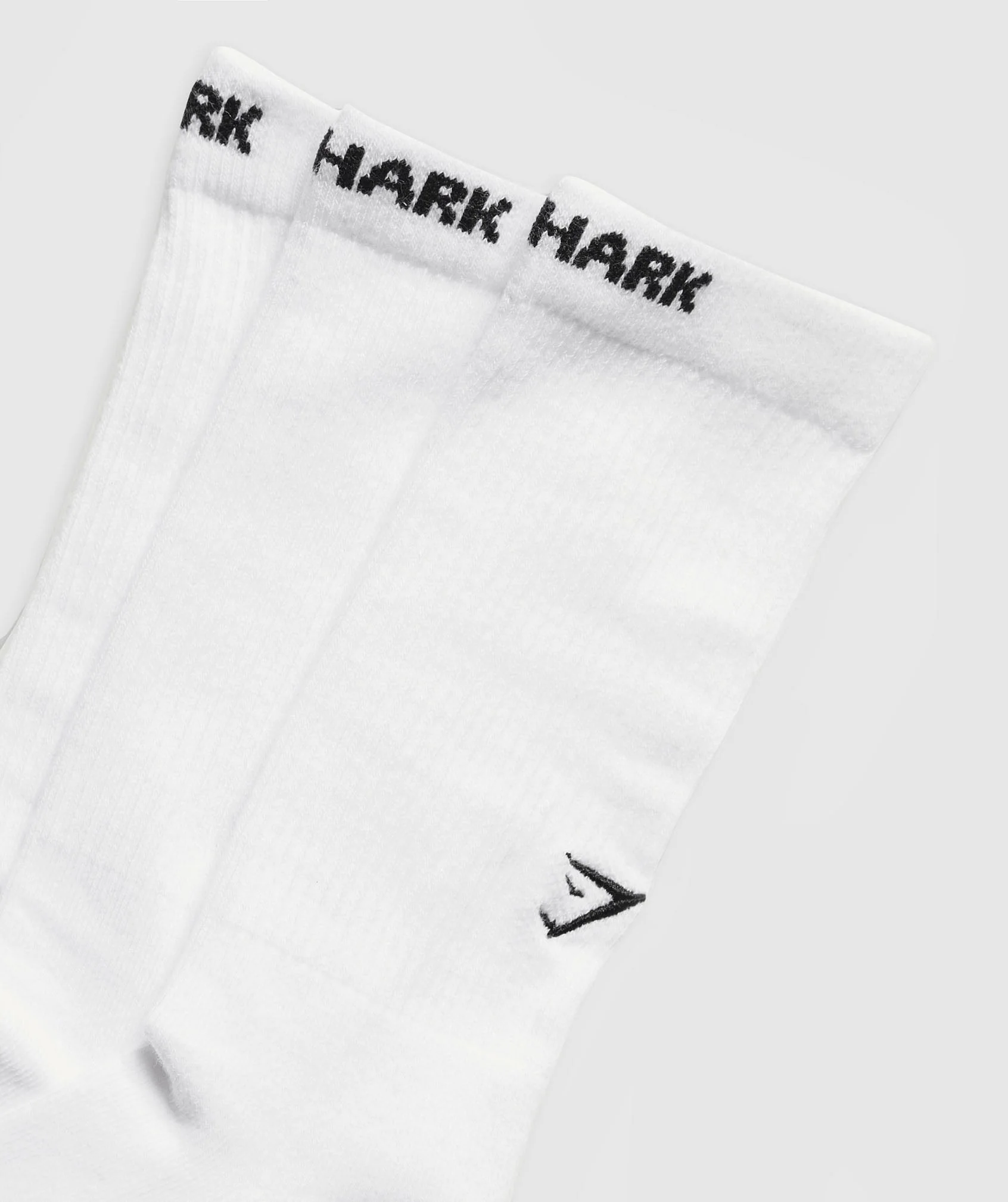 Gymshark Wordmark Crew 3pk - White