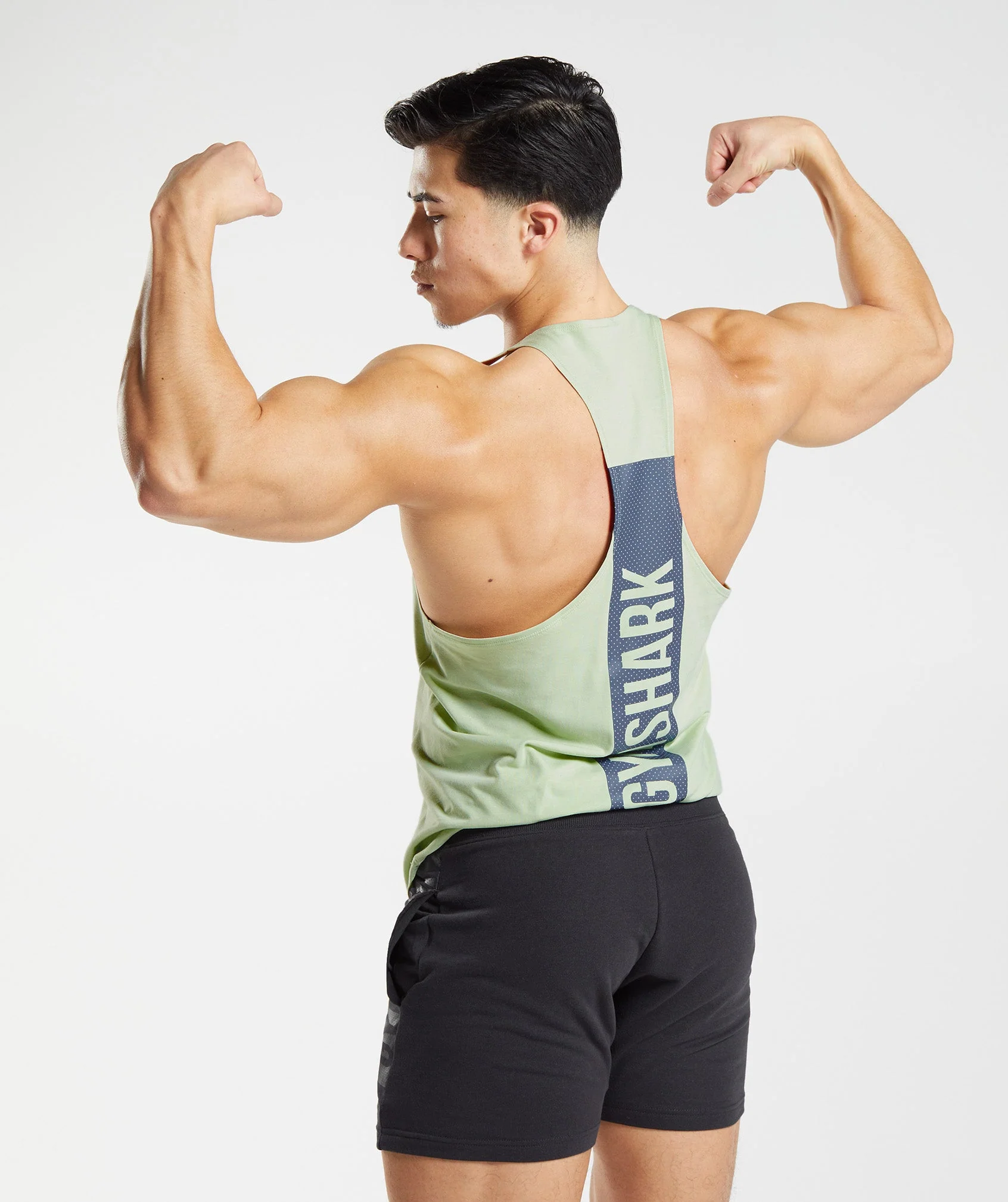 Gymshark Bold Stringer - Flora Green