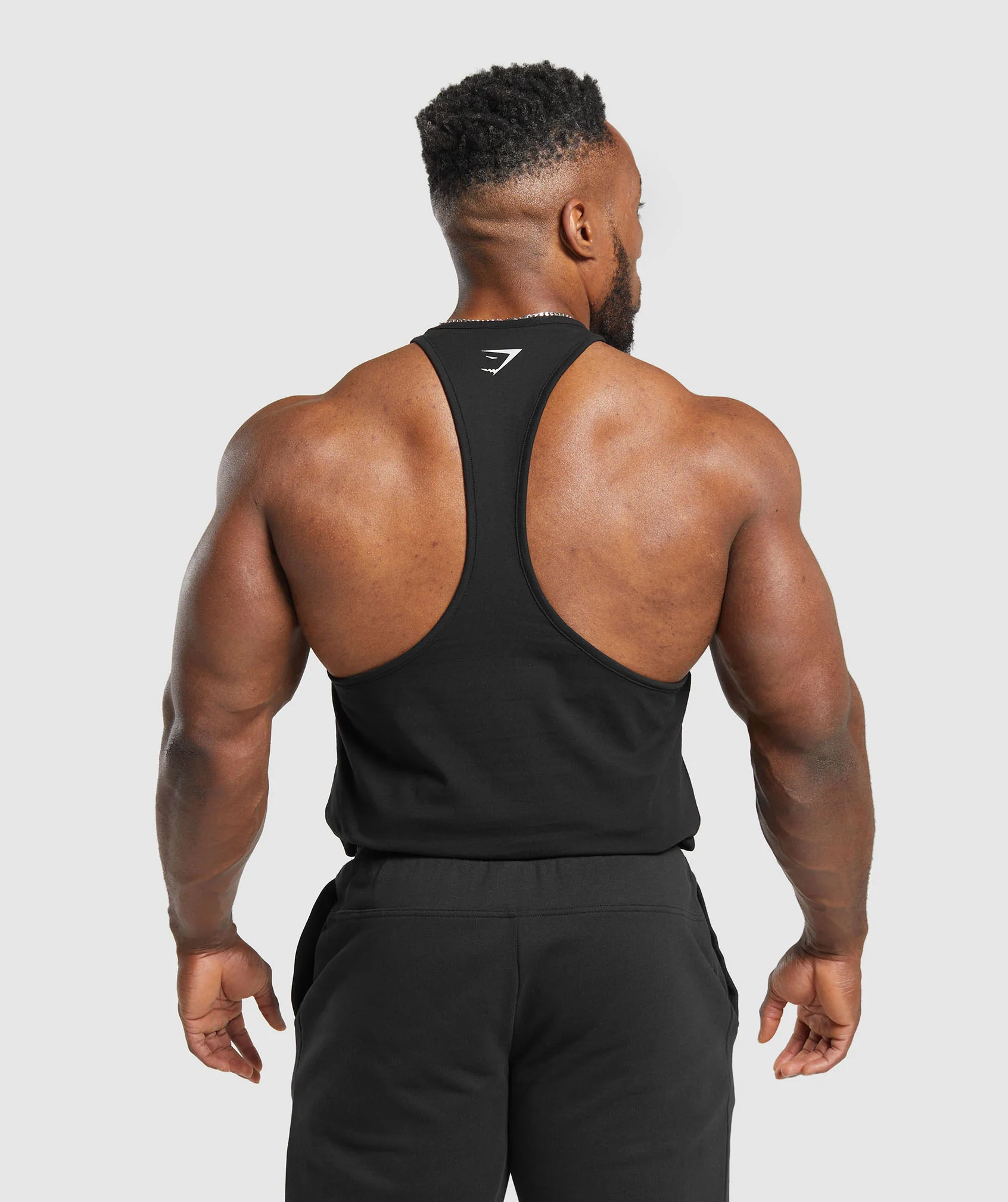 Gymshark Lifting Apparel Stringer - Black