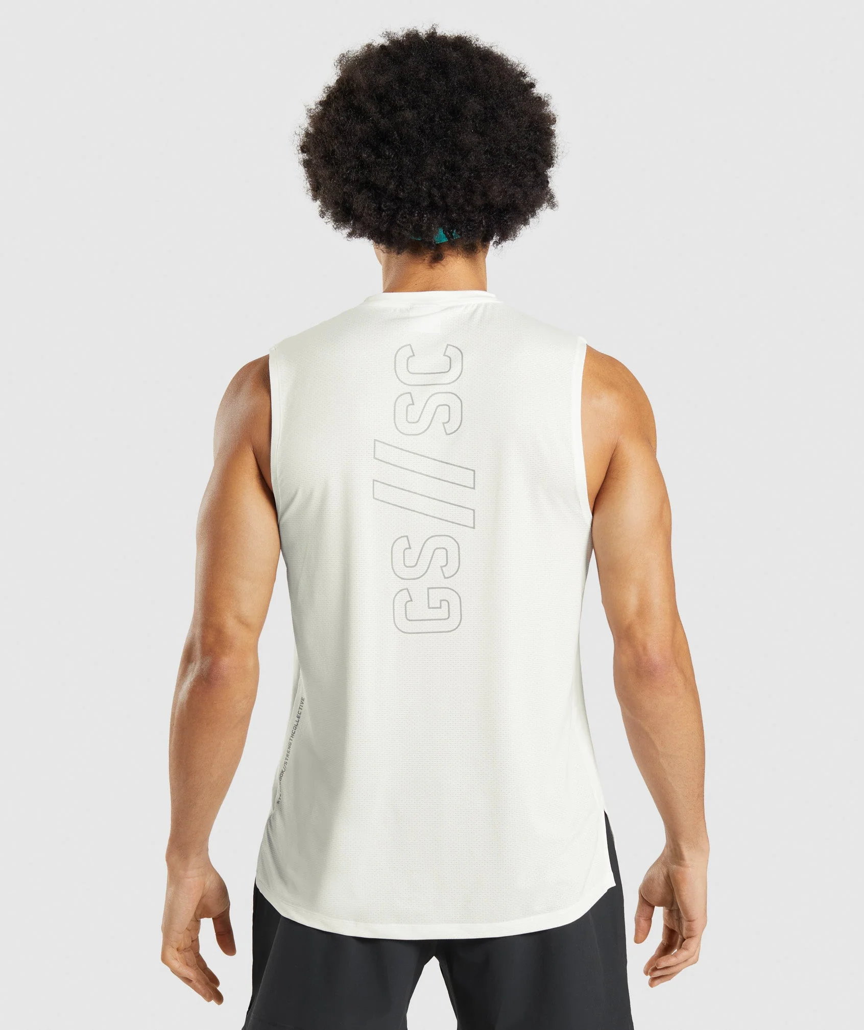 Gymshark//Steve Cook Tank - Off White