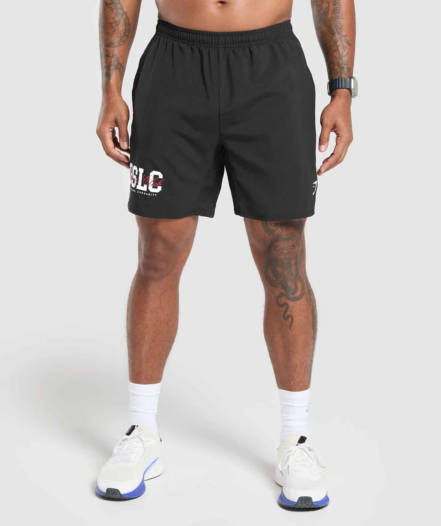 Gymshark Script Graphic Short - Black