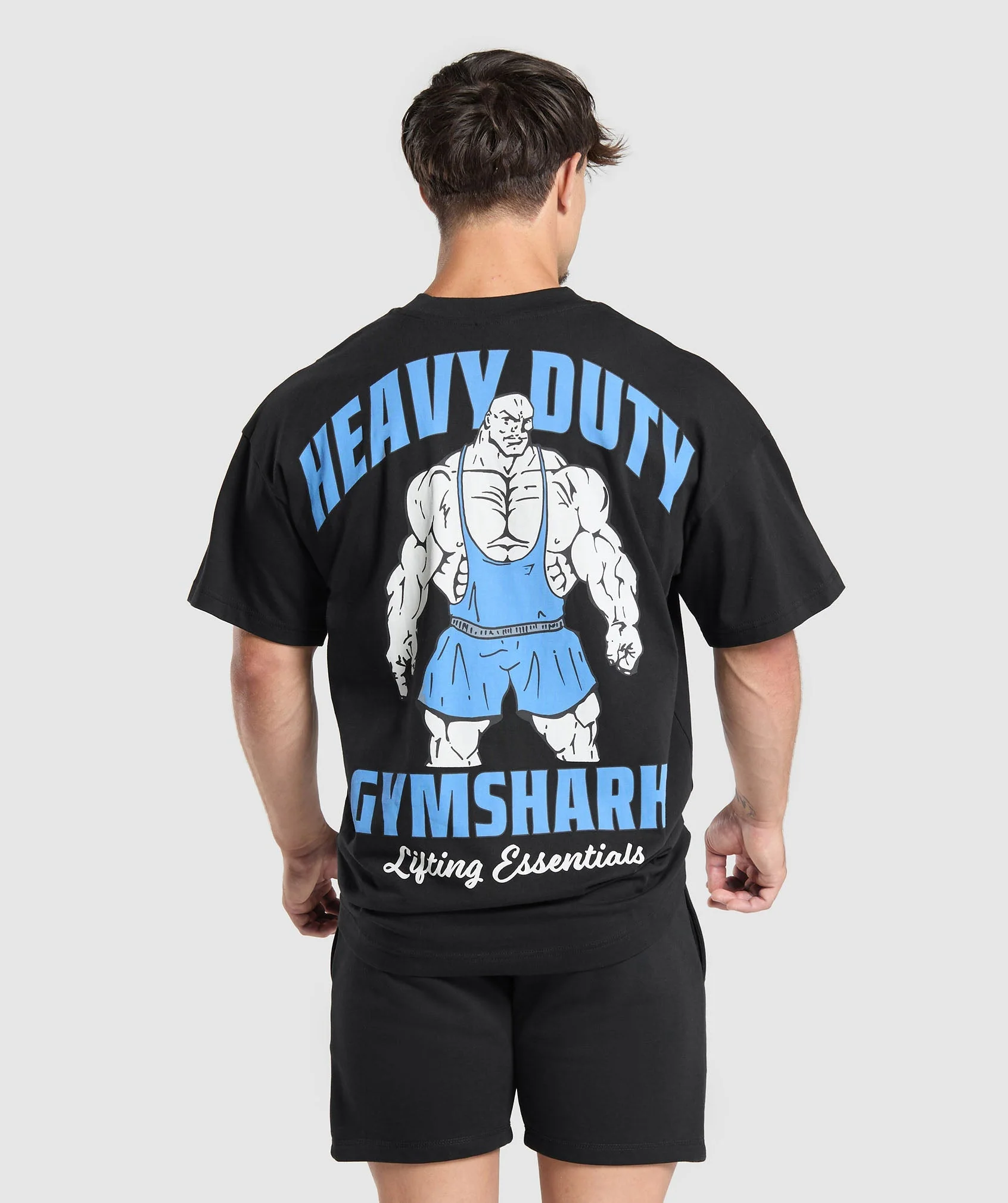 Gymshark Heavy Duty Lifter T-Shirt - Black