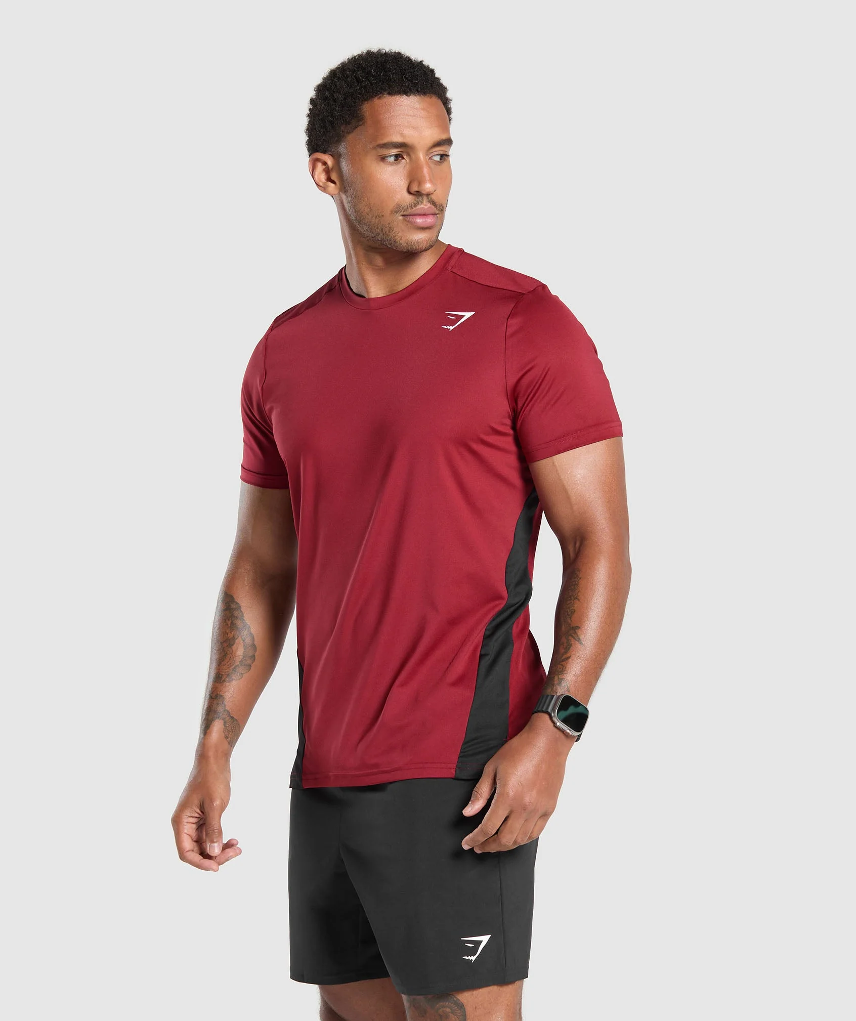 Gymshark Sport T-Shirt - Reps Red/Black
