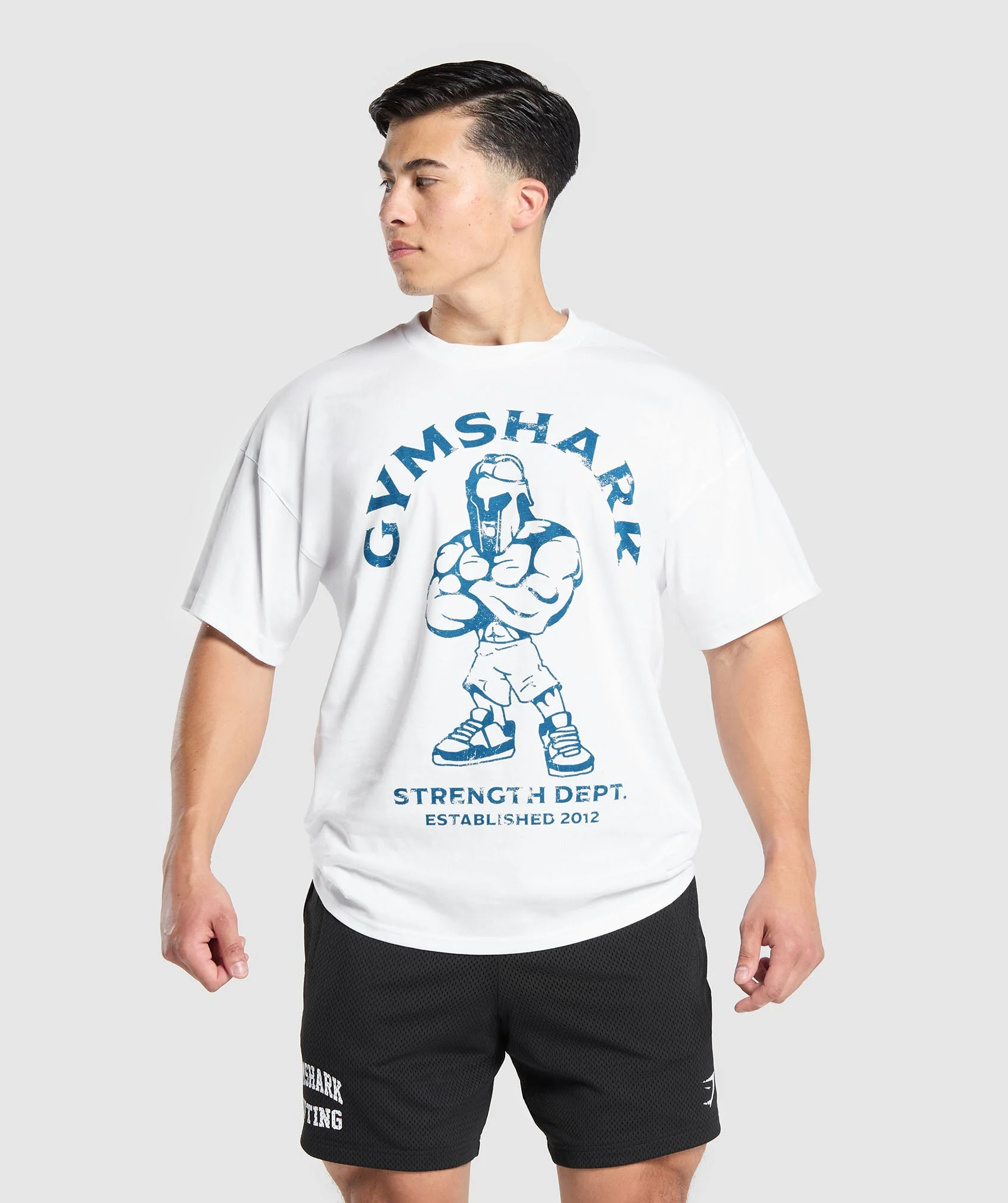Gymshark Spartan T-Shirt - White