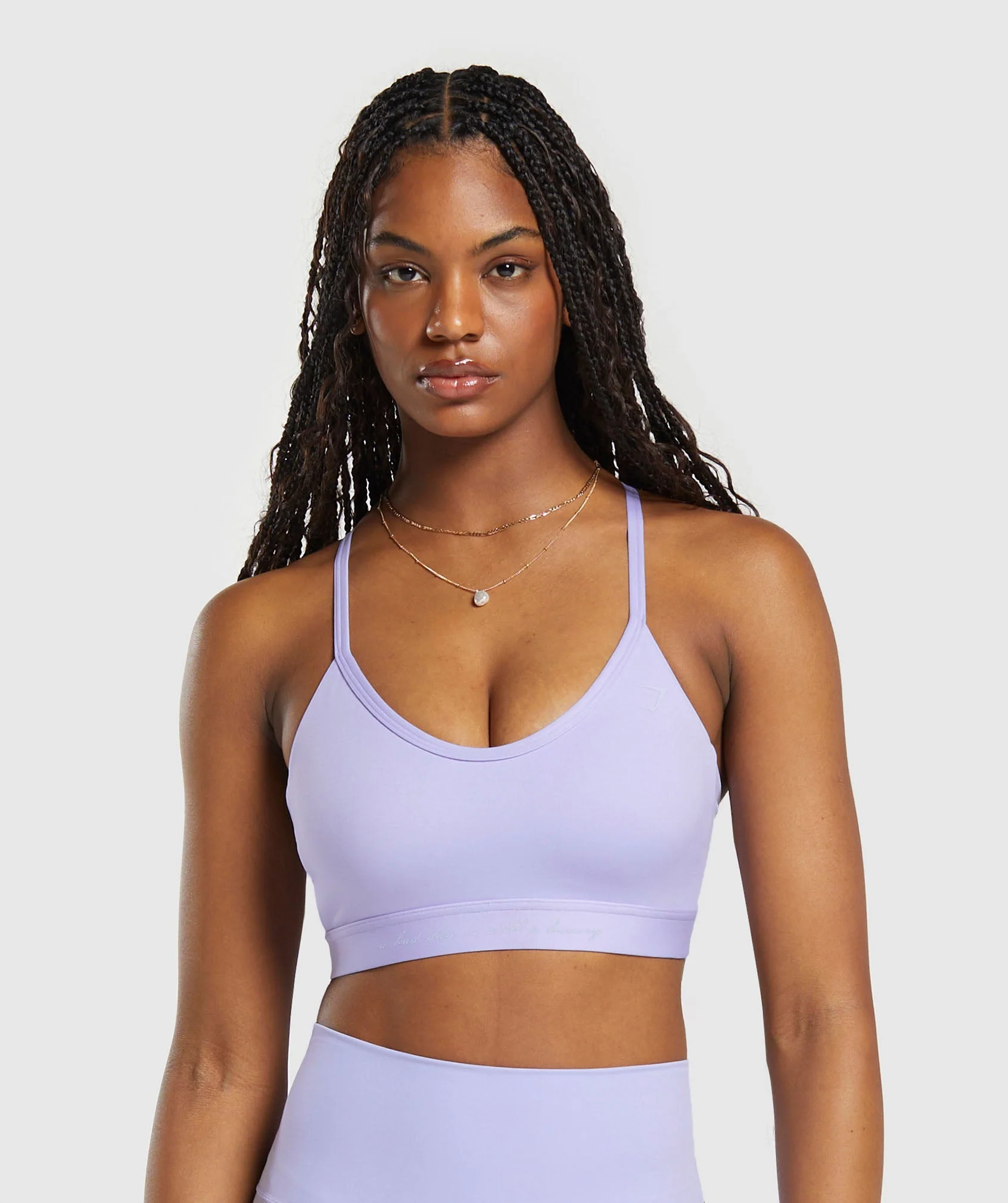 GS x Libby Sports Bra - Powdered Lilac