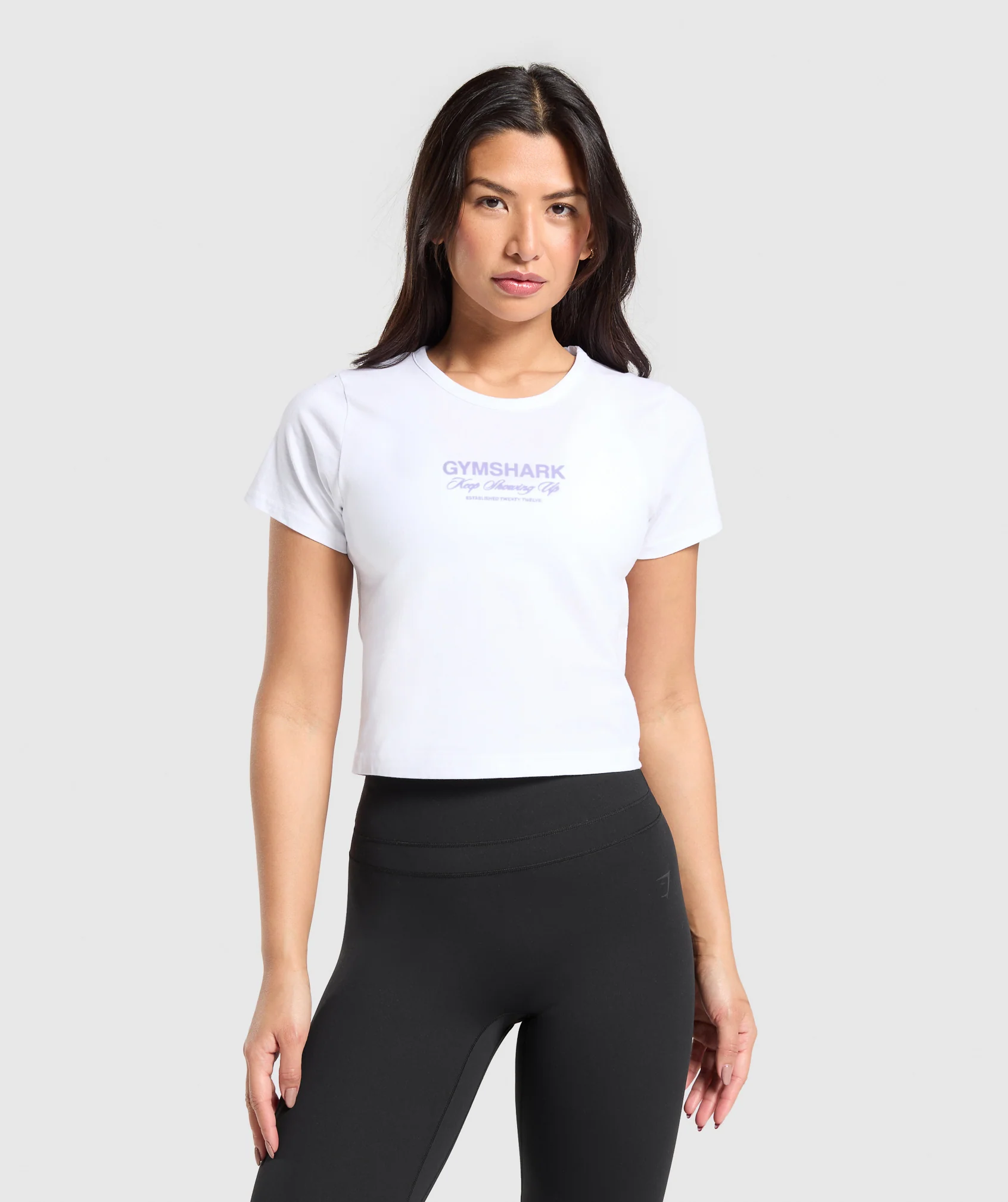 Gymshark EST 2012 Graphic Baby T-Shirt - White