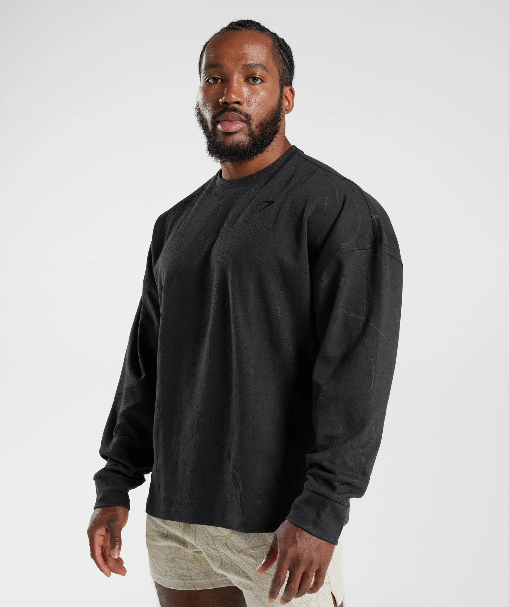 Gymshark Power Crew - Black Print