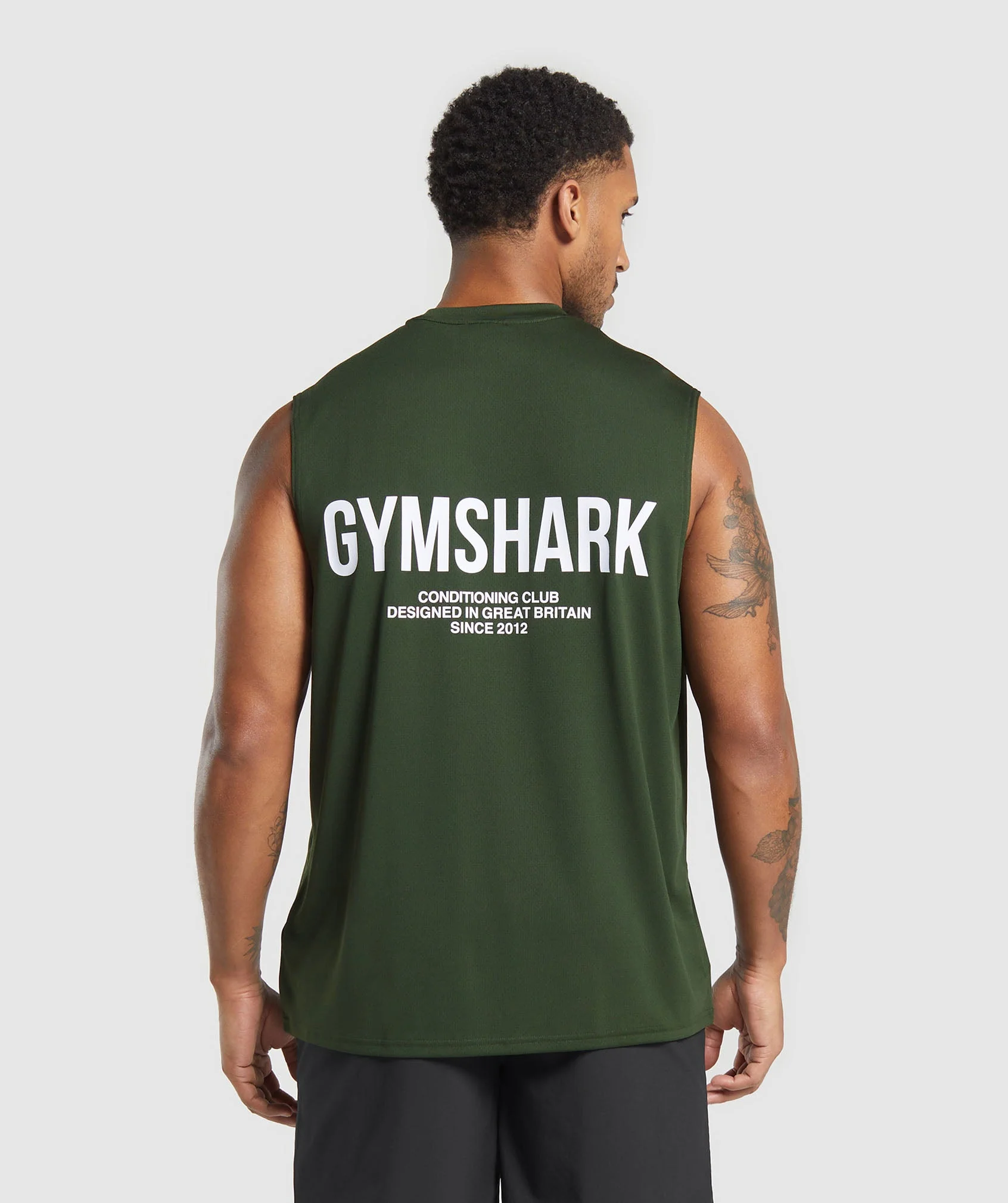 Gymshark Conditioning Club Tank - Trail Green