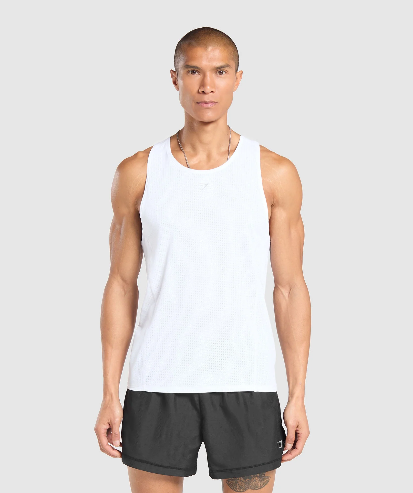 Gymshark Running Tank - White