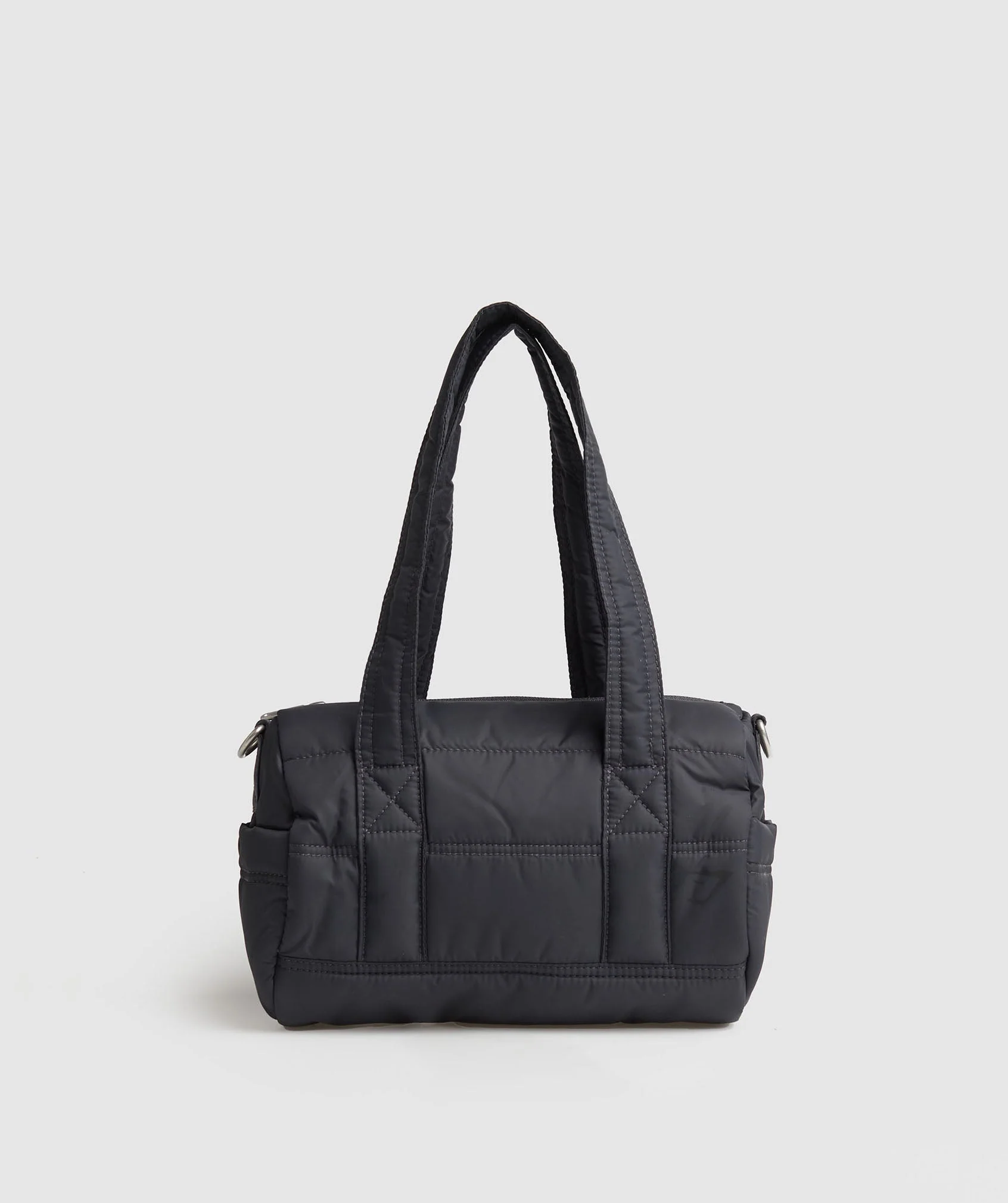 Gymshark Premium Lifestyle Mini Barrel Bag - Onyx Grey