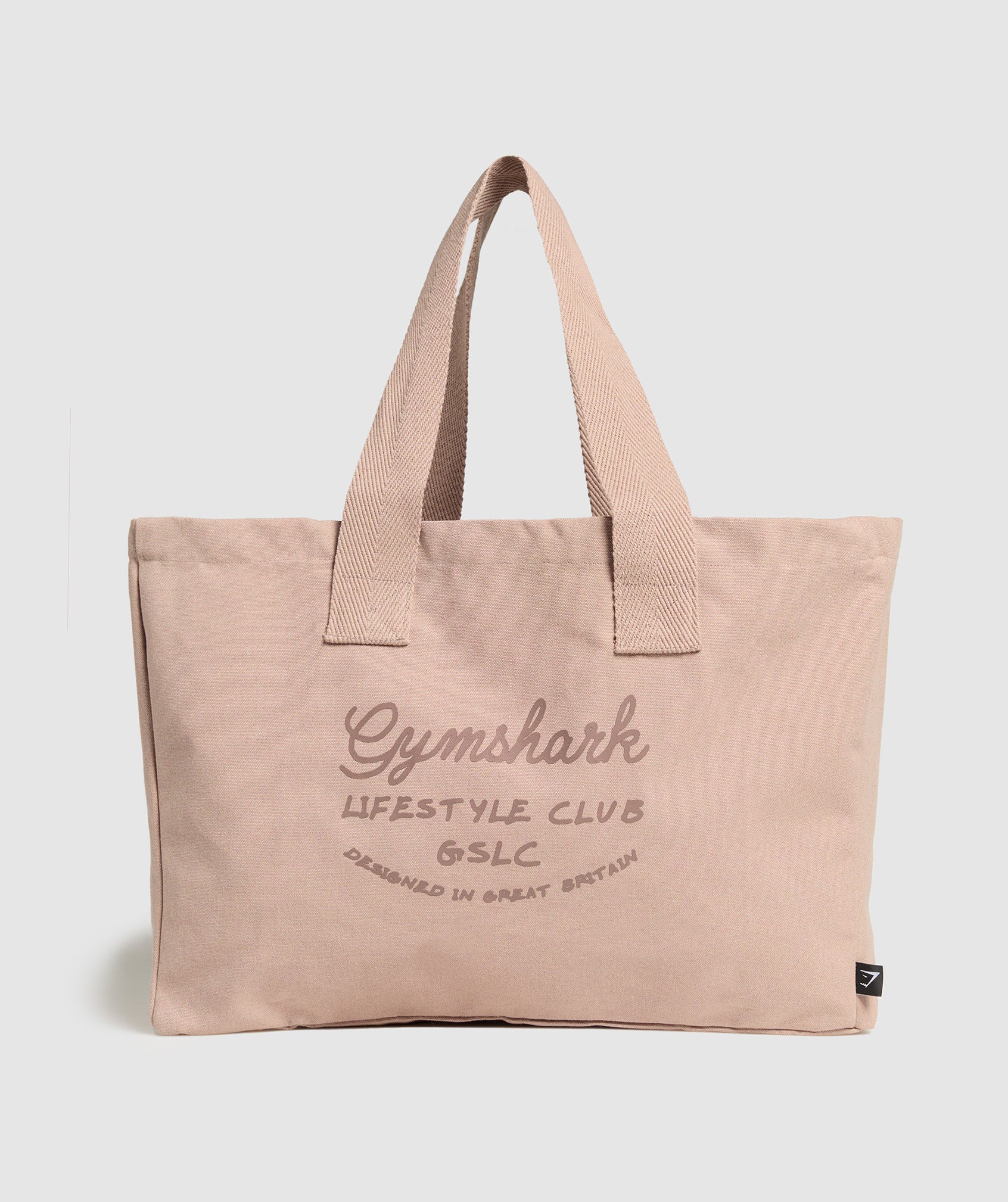 Gymshark Script Oversized Tote - Muted Pink