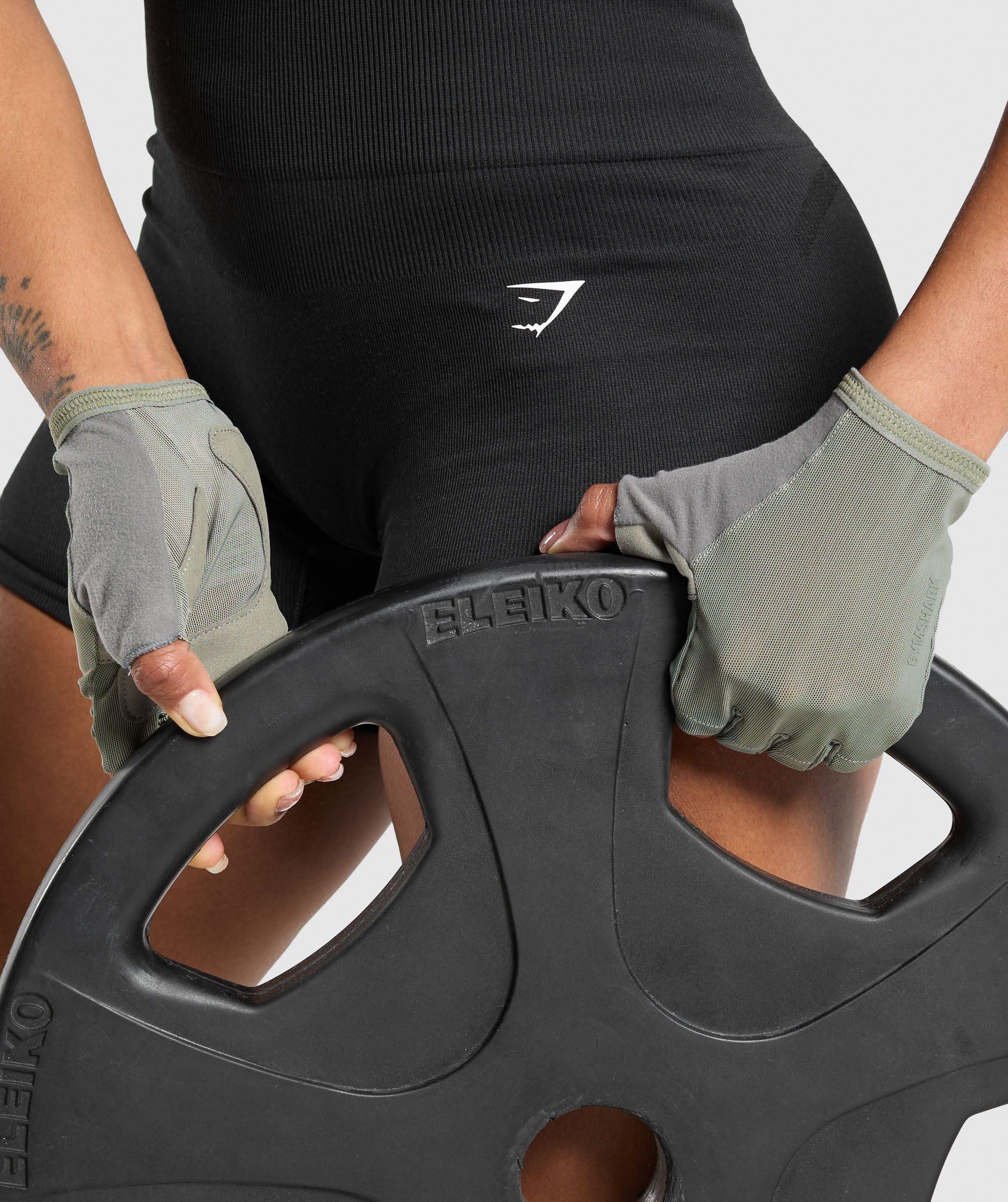 Gymshark Lifting Gloves - Unit Green