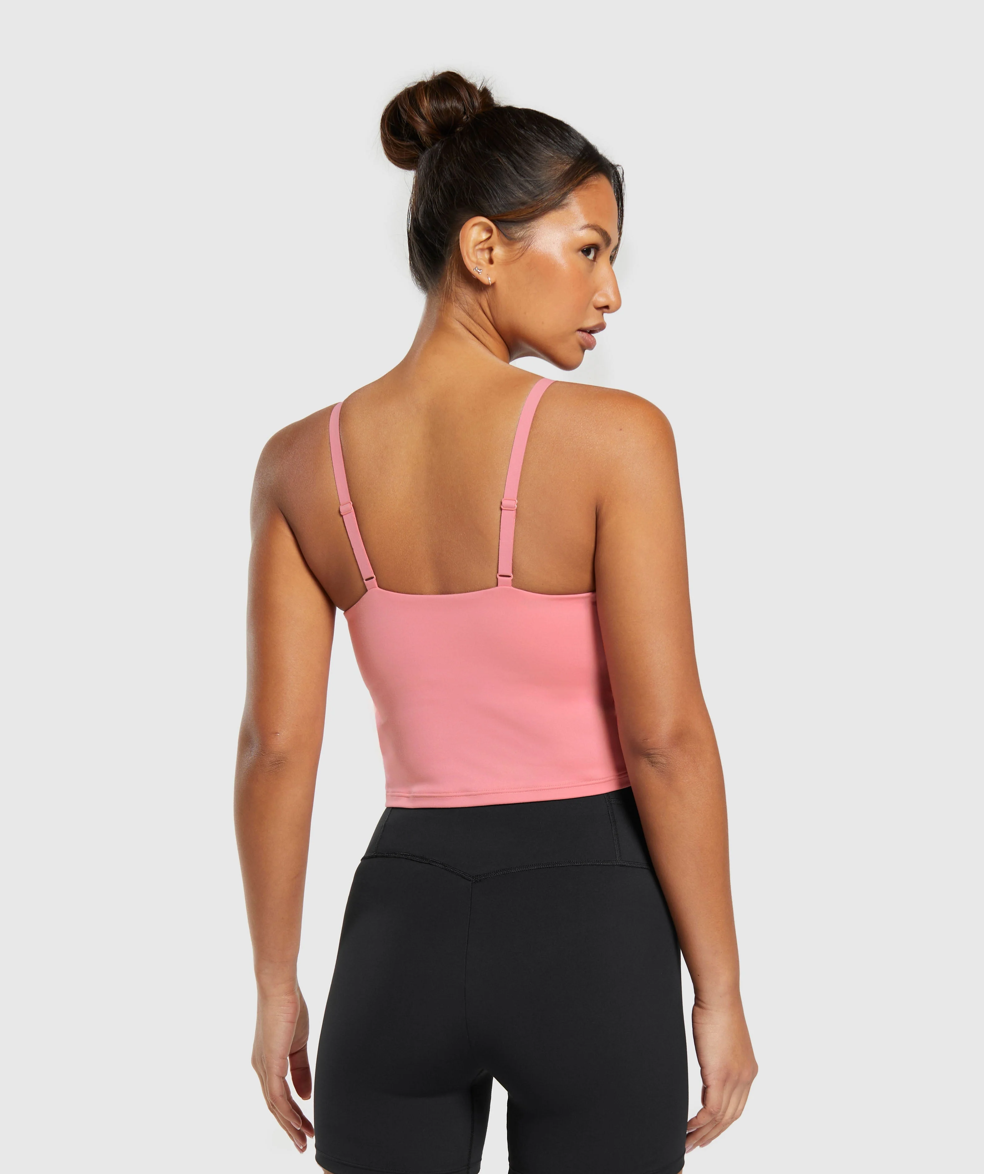 Gymshark Training Cami Tank With Shelf - Classic Pink