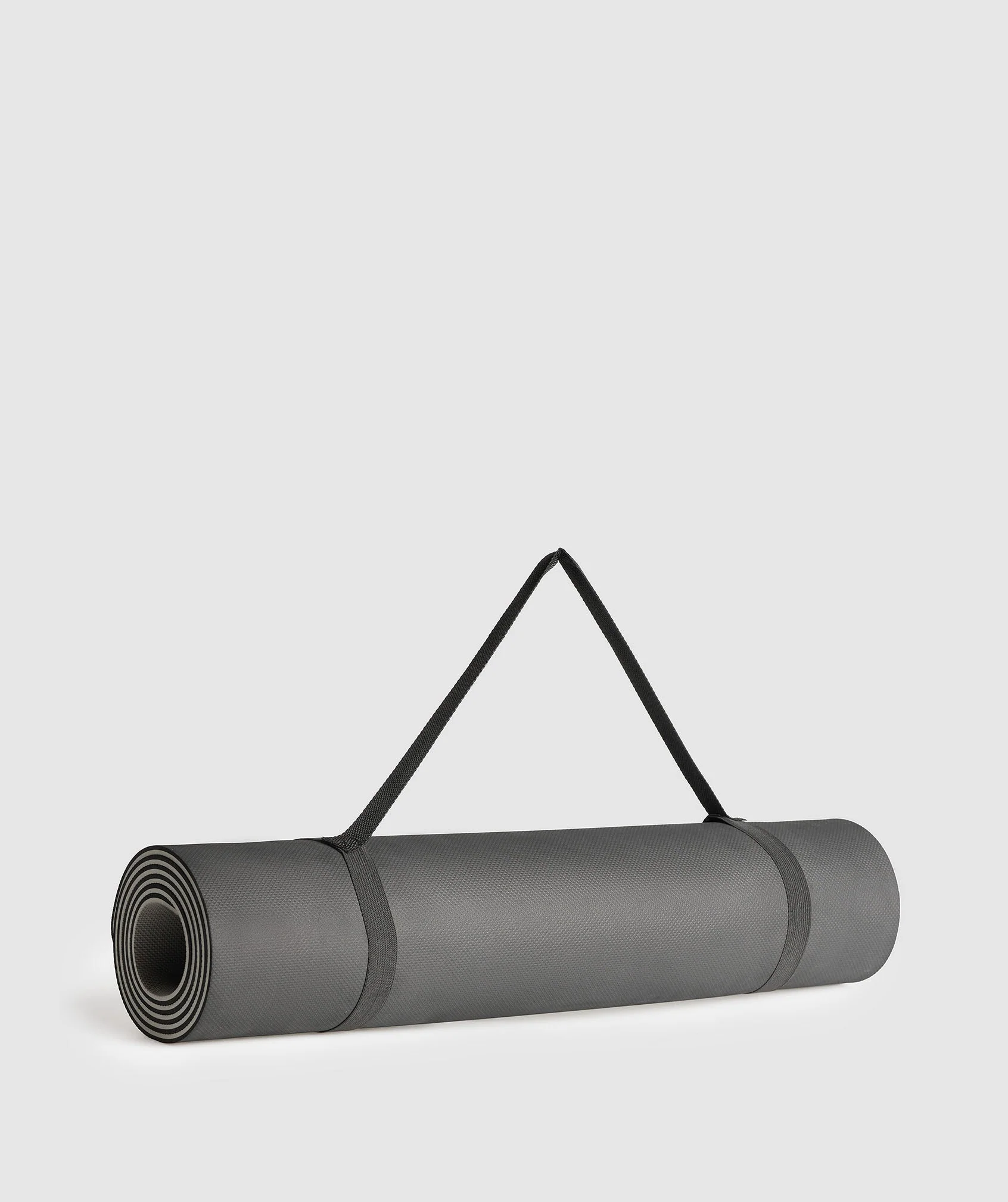 Gymshark Yoga Mat - Black/Smokey Grey