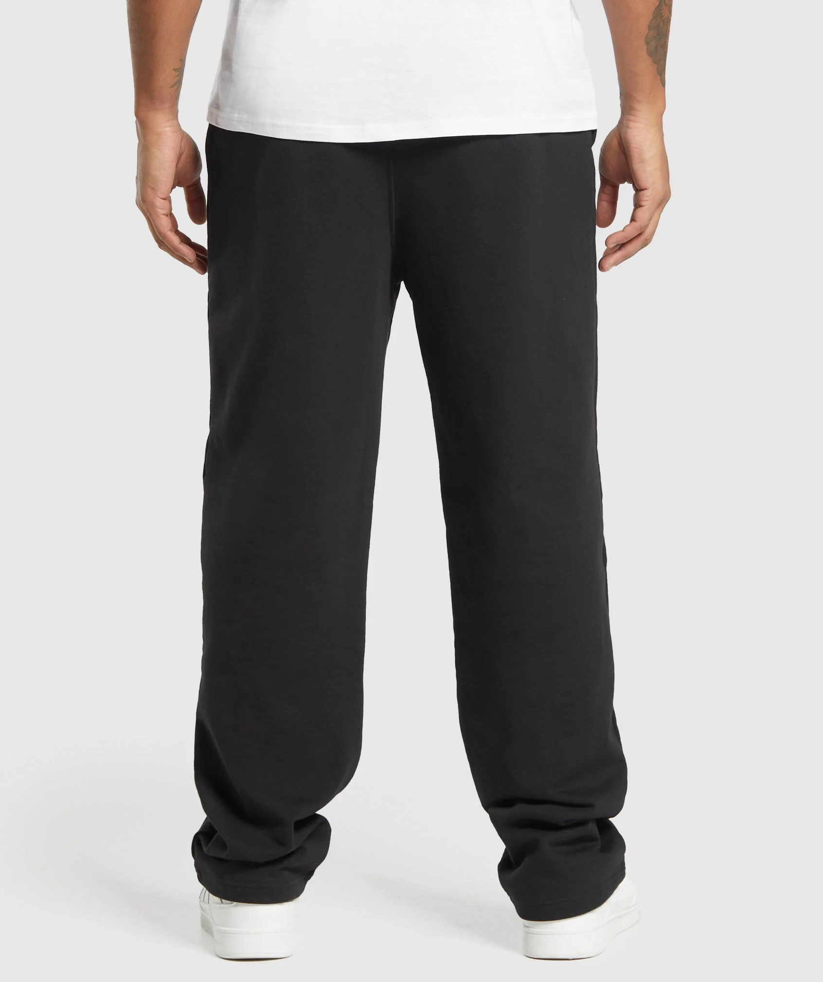 Gymshark EST 2012 Straight Leg Joggers - Black