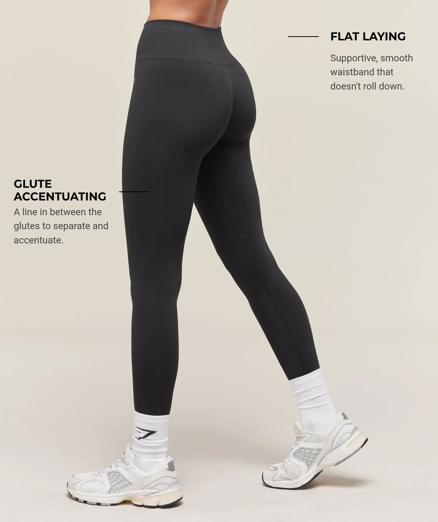 Gymshark Soft Sculpt Leggings - Black