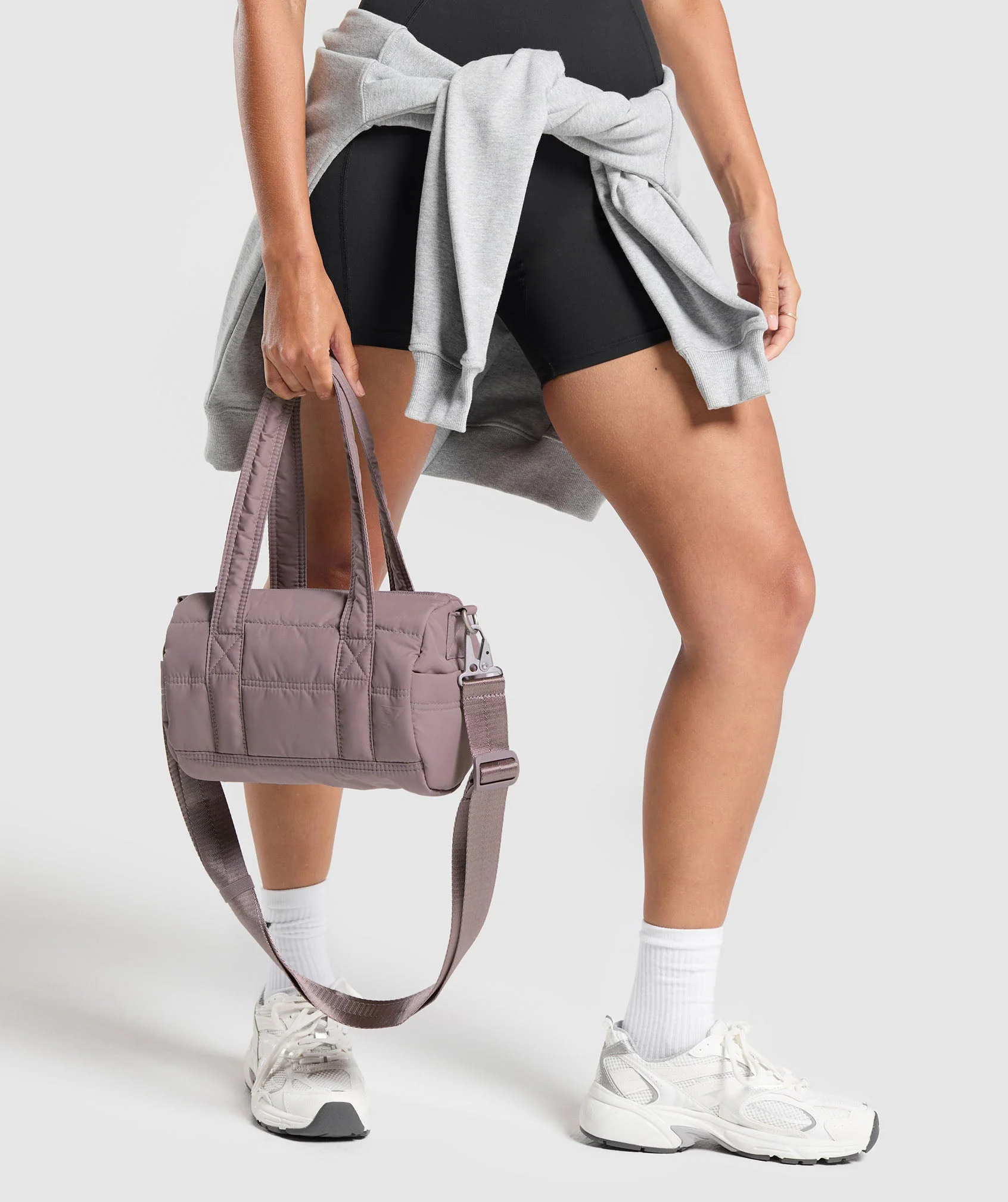 Gymshark Premium Lifestyle Mini Barrel Bag - Washed Mauve