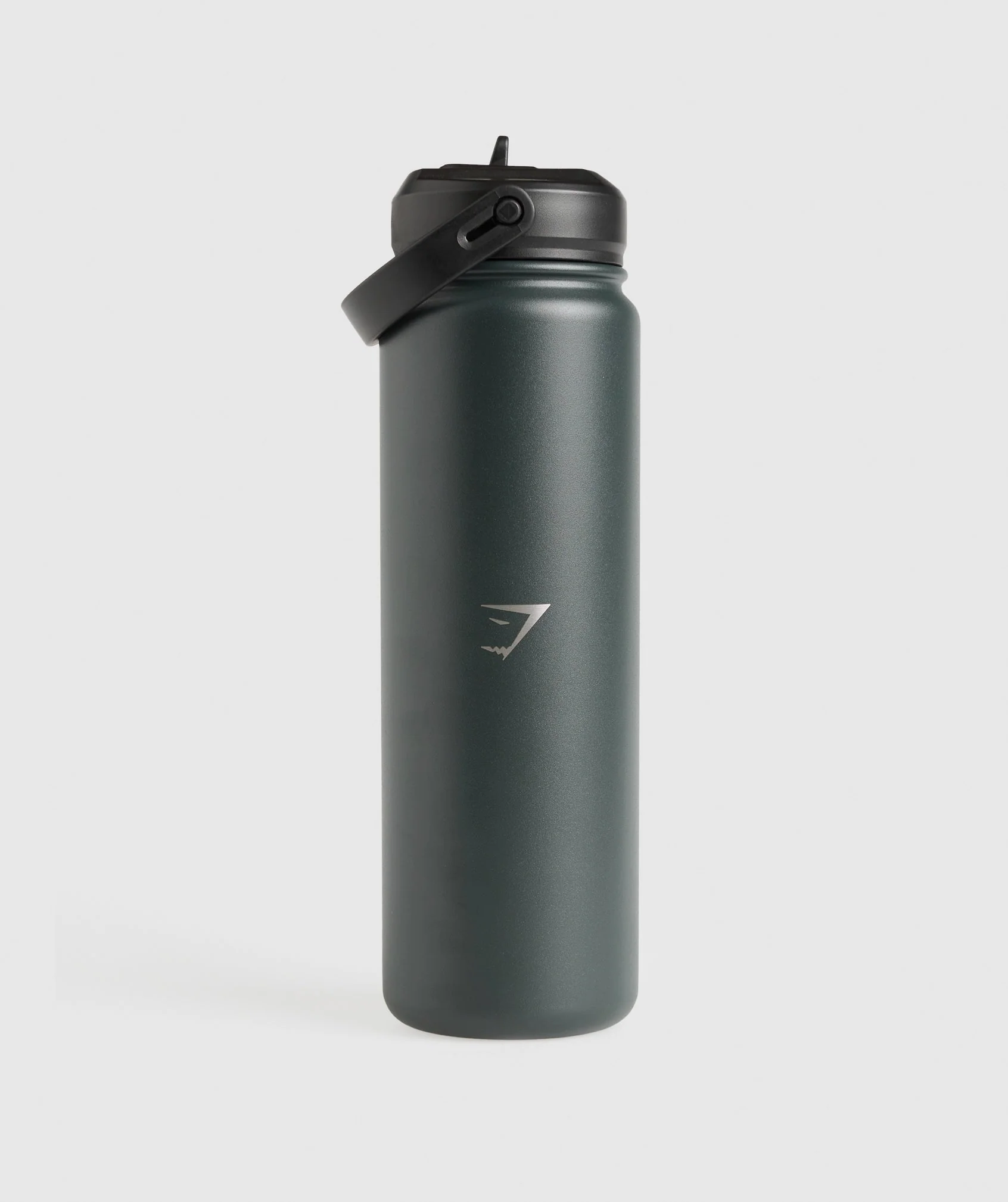 Gymshark Metal Insulated Straw Bottle 700ml - Slate Teal