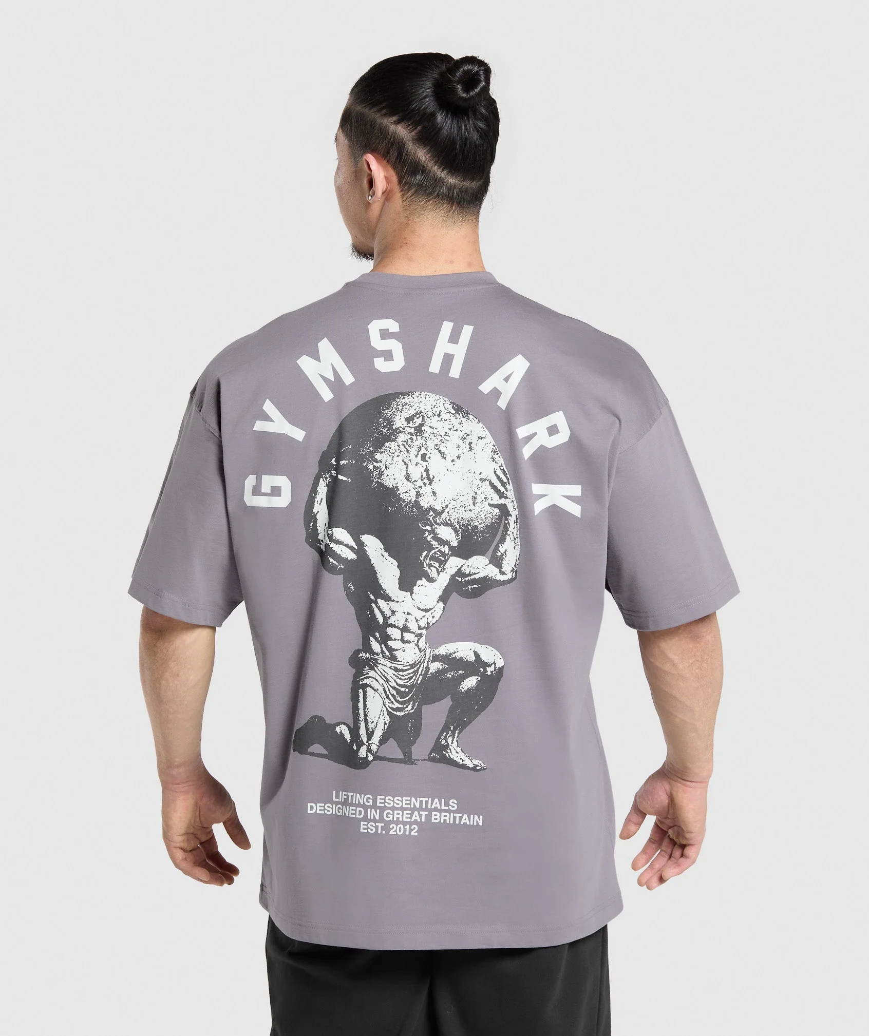 Gymshark Atlas T-Shirt - Medium Grey