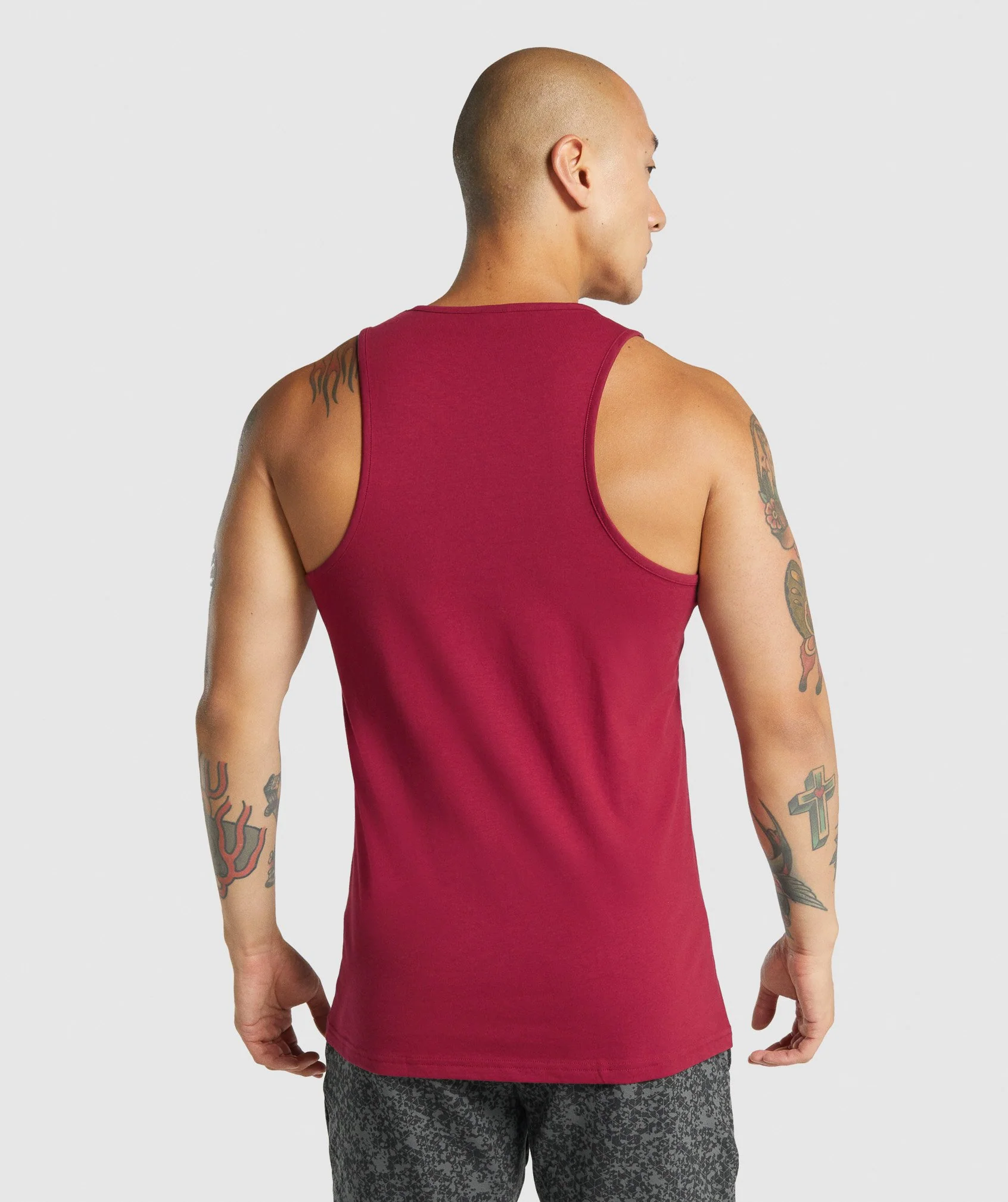 Gymshark Critical 2.0 Tank - Burgundy