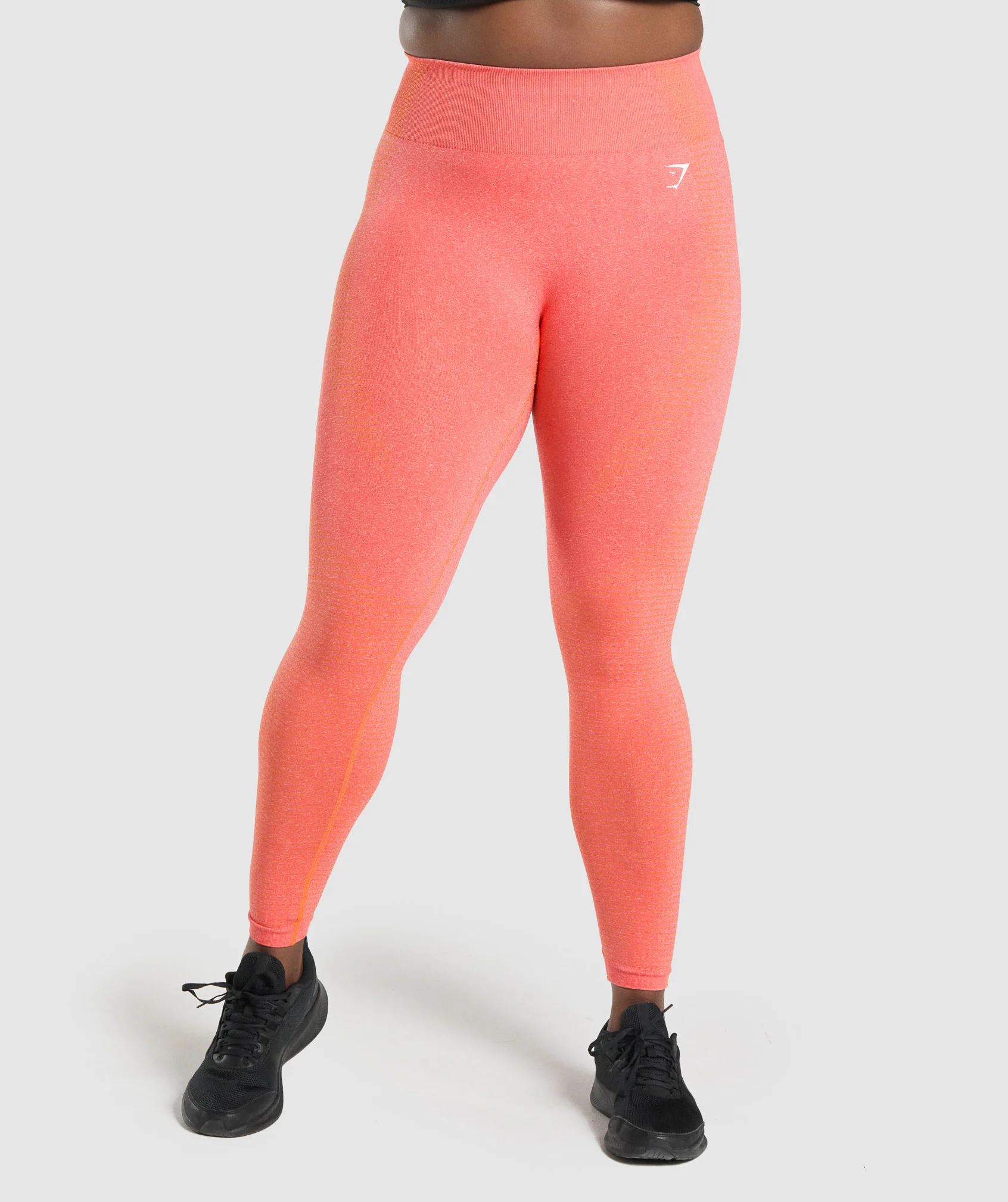 Gymshark Vital Seamless Leggings - Orange Marl