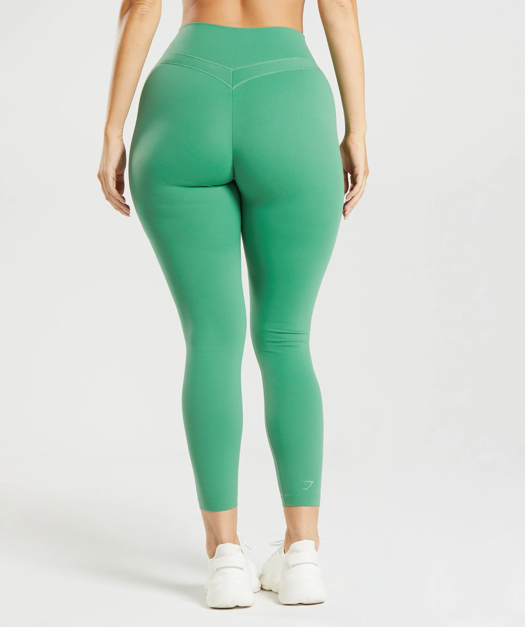 Gymshark Whitney High Rise Leggings - Palm Green