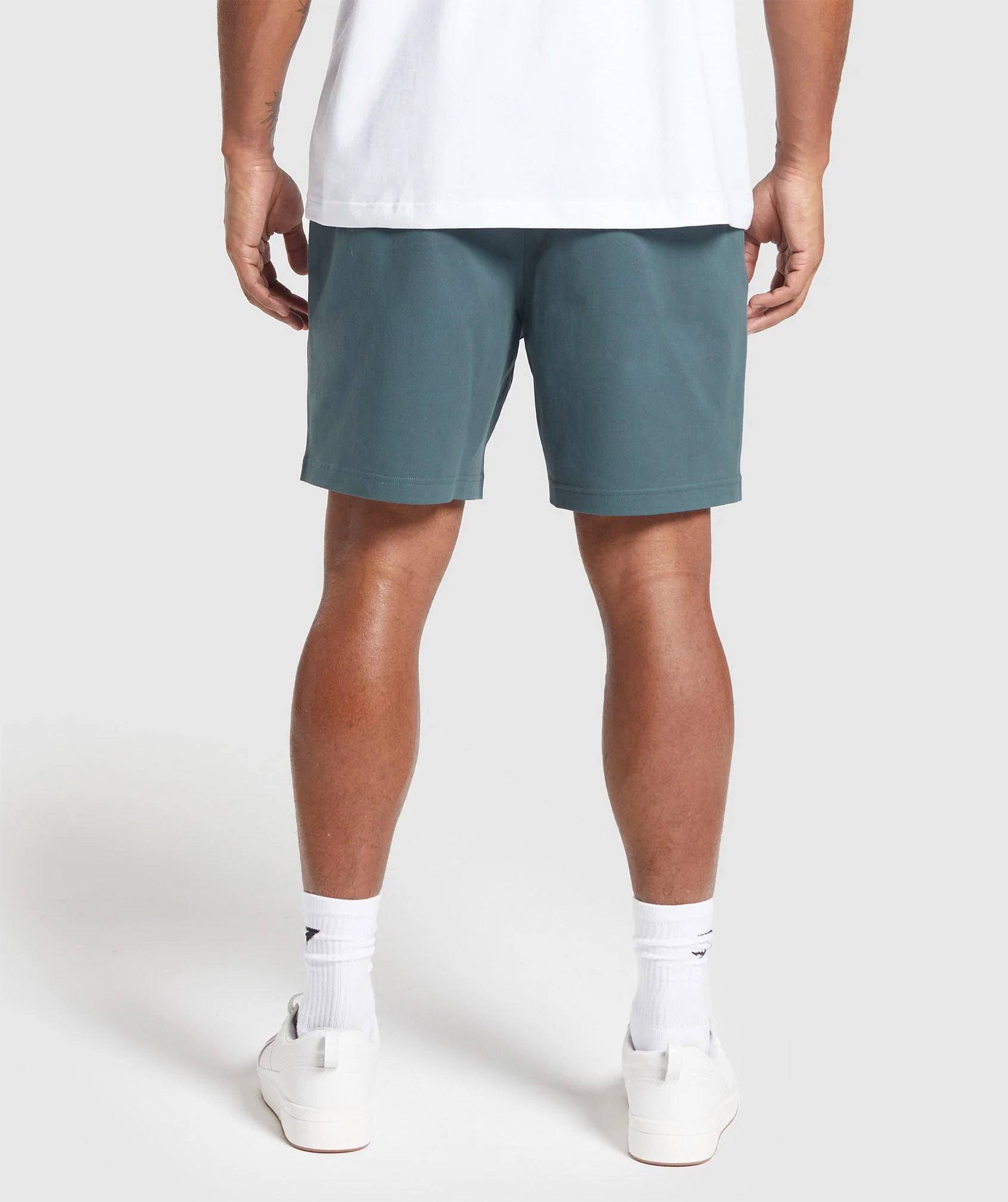 Gymshark Rest Day Woven Shorts - Smokey Teal