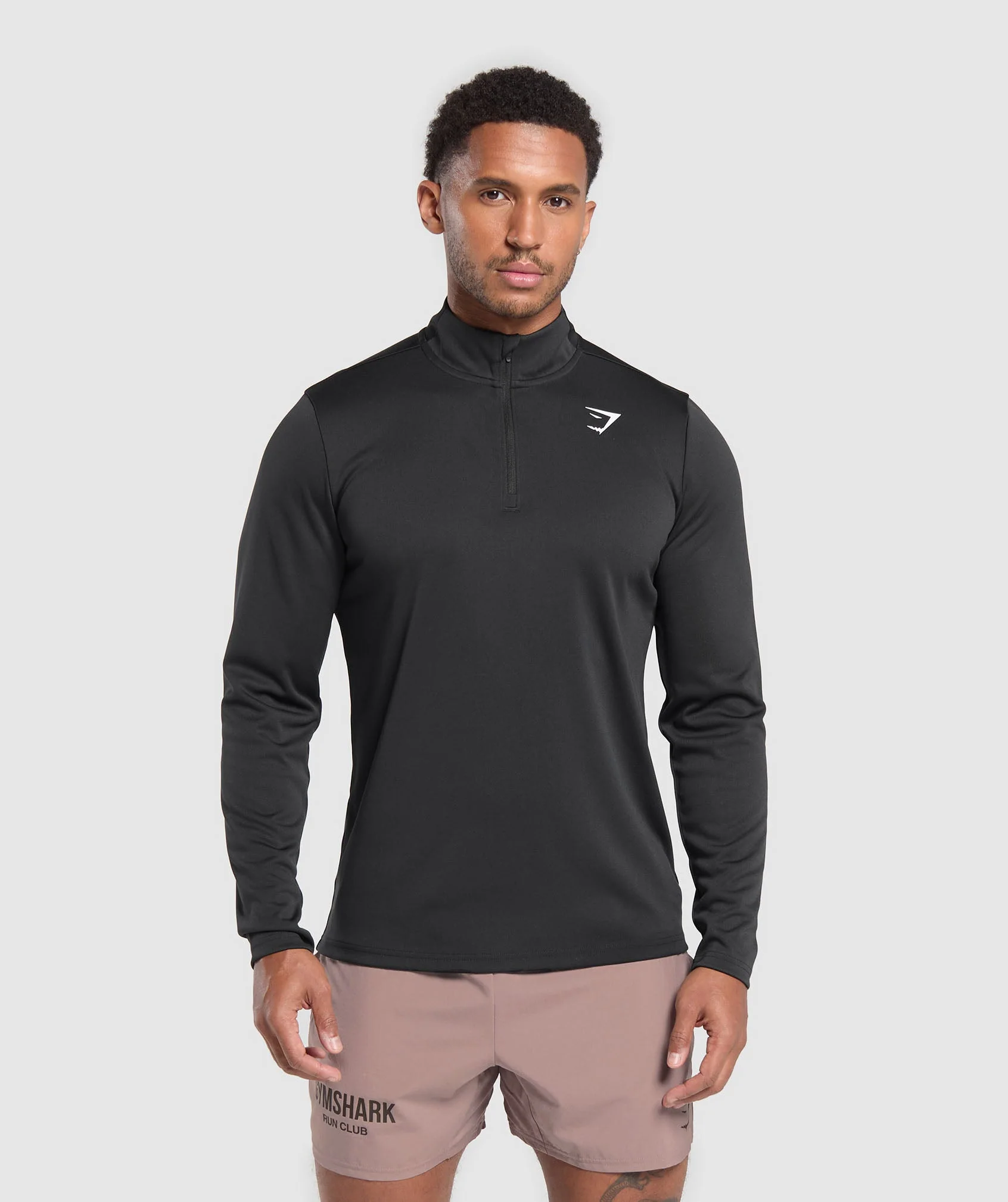 Gymshark Running Dept. 1/4 Zip - Black
