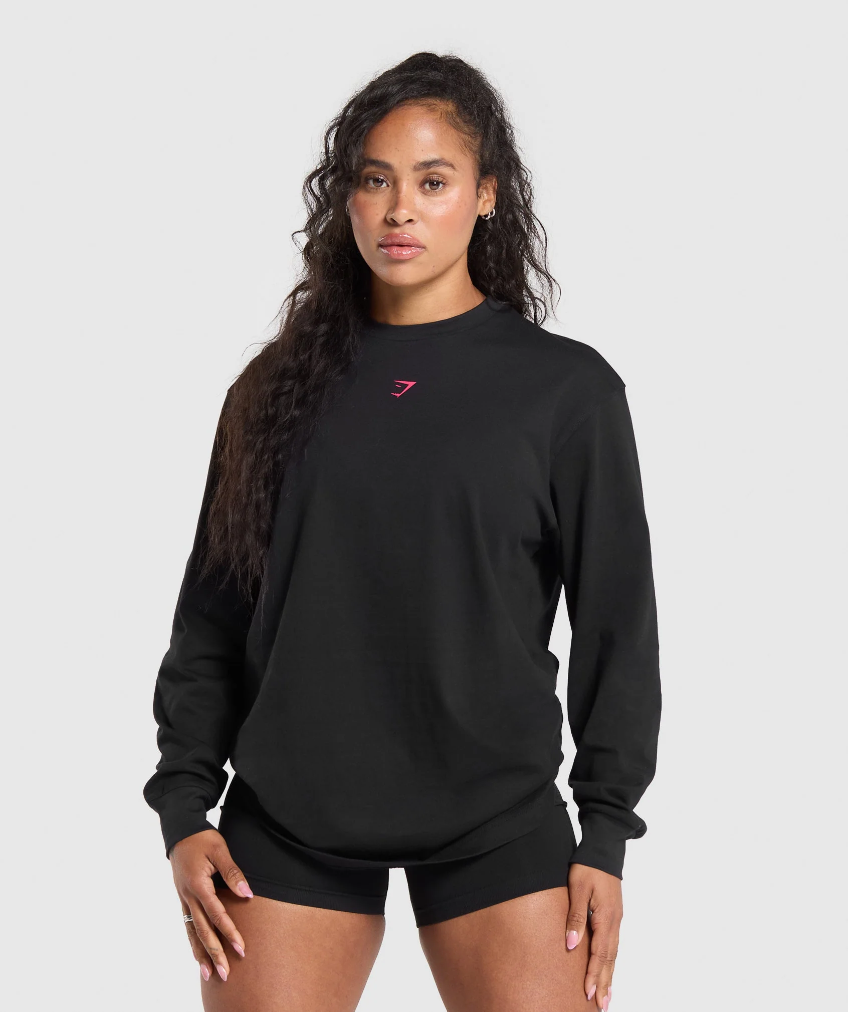 Gymshark Strength Department Graphic Top - Black