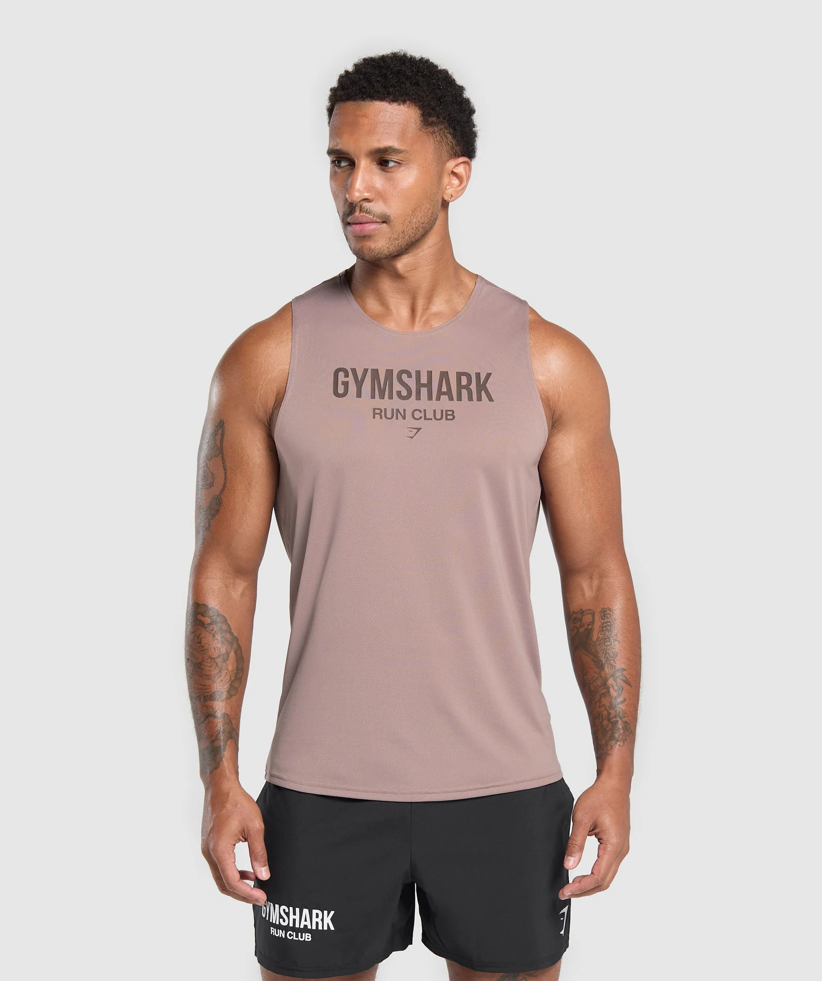 Gymshark Running Dept. Tank - Powder Mauve
