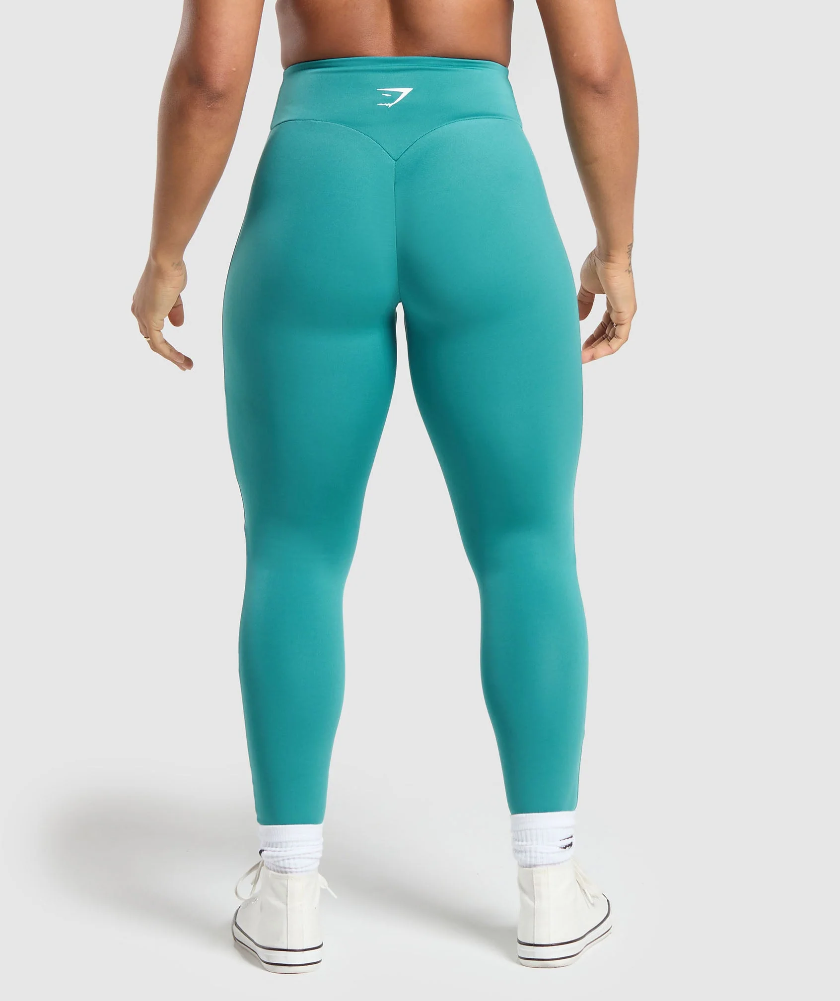 Power Short Leggings - Bondi Teal