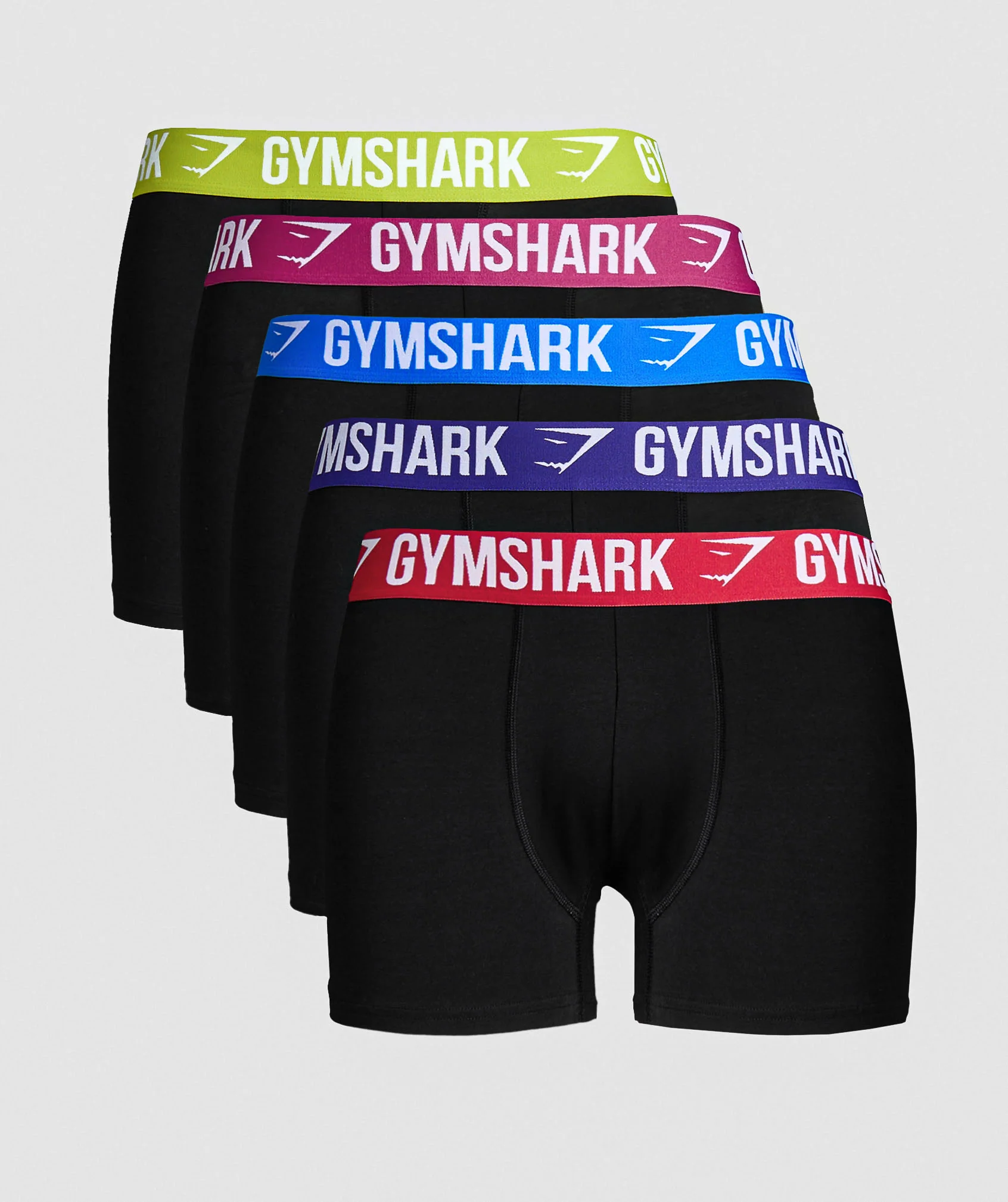 Gymshark Boxer Brief 5PK - Multi Pack