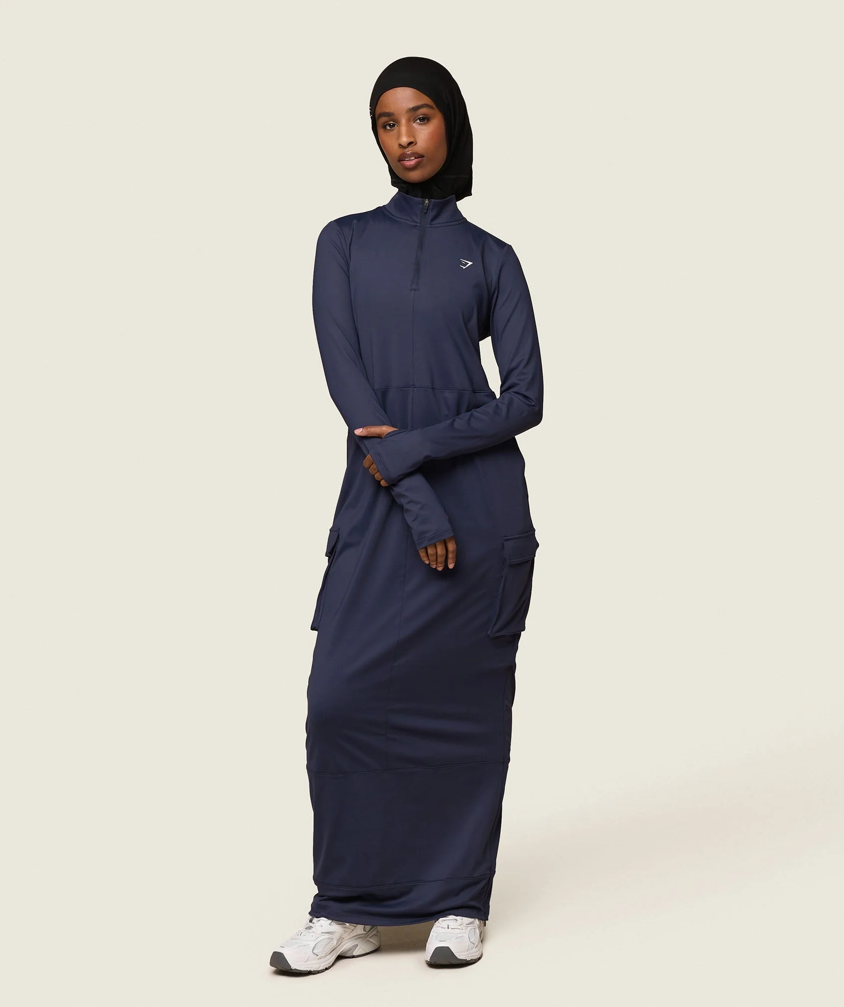 Gymshark GS x Leana Deeb Abaya - Midnight Blue