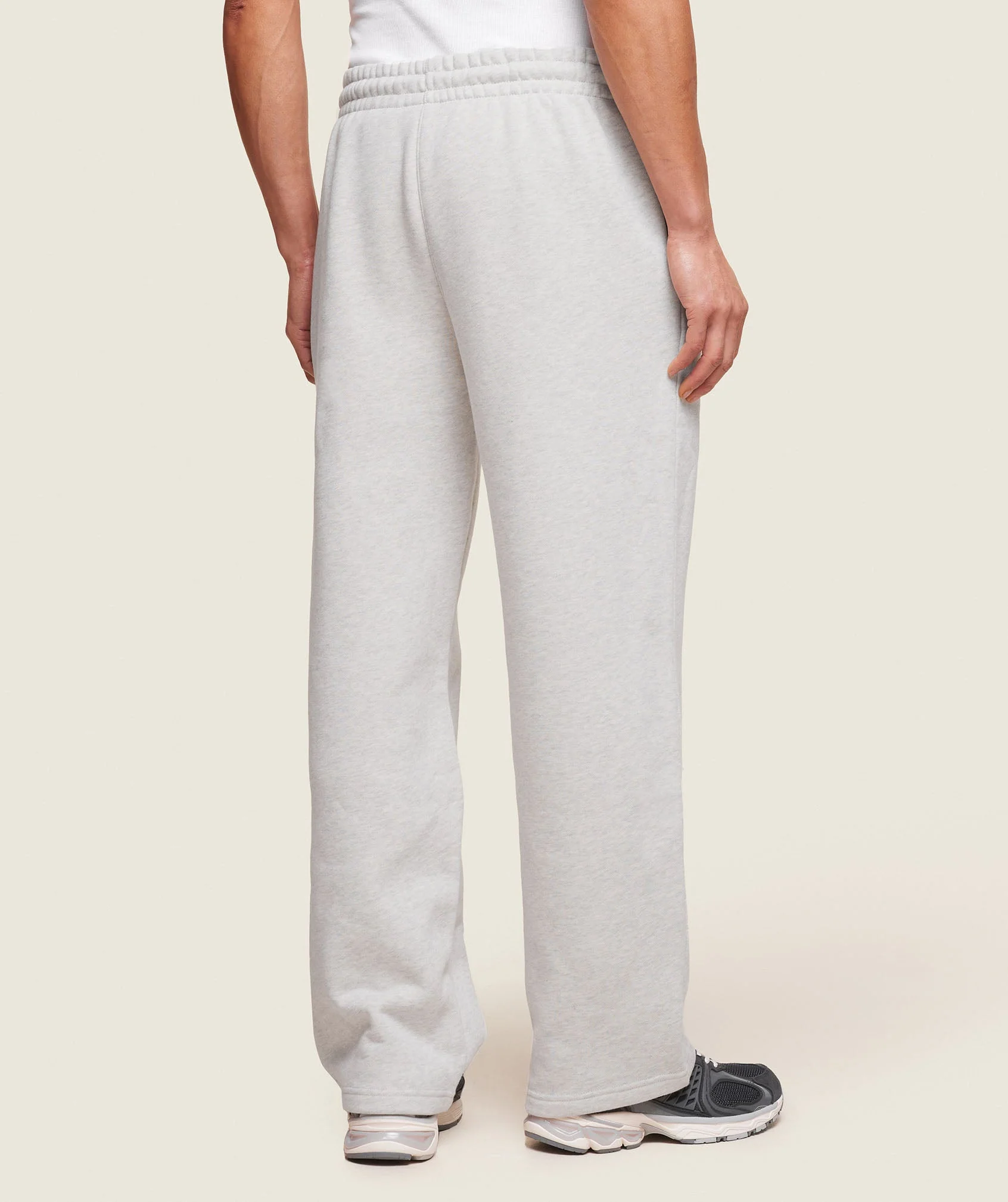Gymshark Phys Ed Straight Leg Joggers - Light Grey Marl