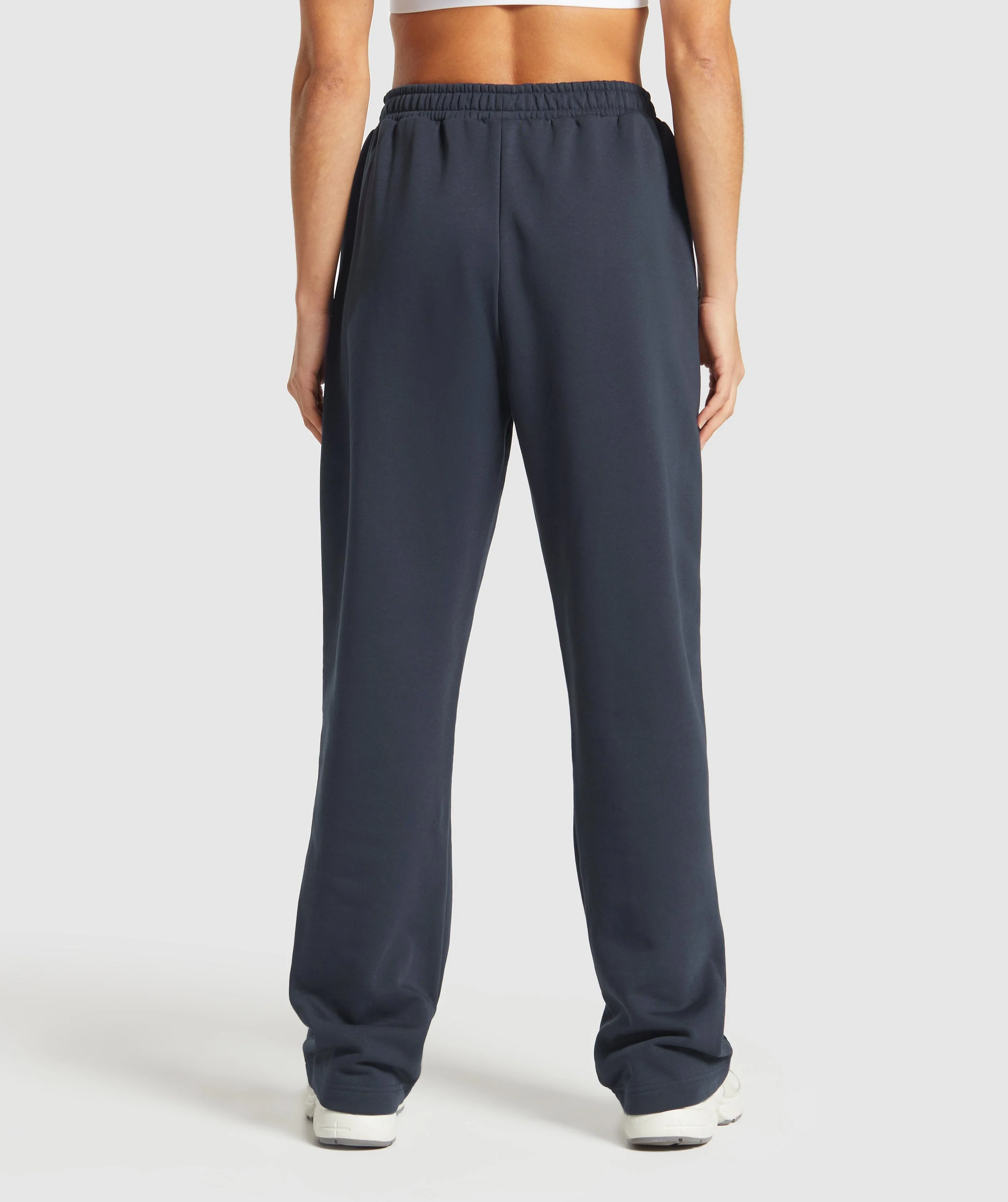 Gymshark Training Fleece Straight Leg Joggers - Heavy Blue