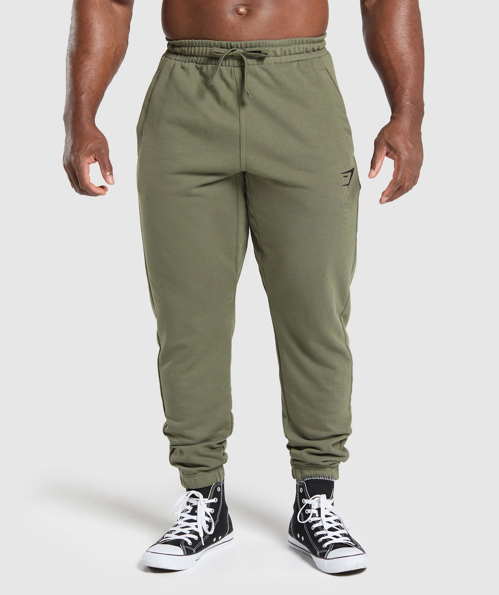 Gymshark Essential Oversized Joggers - Base Green