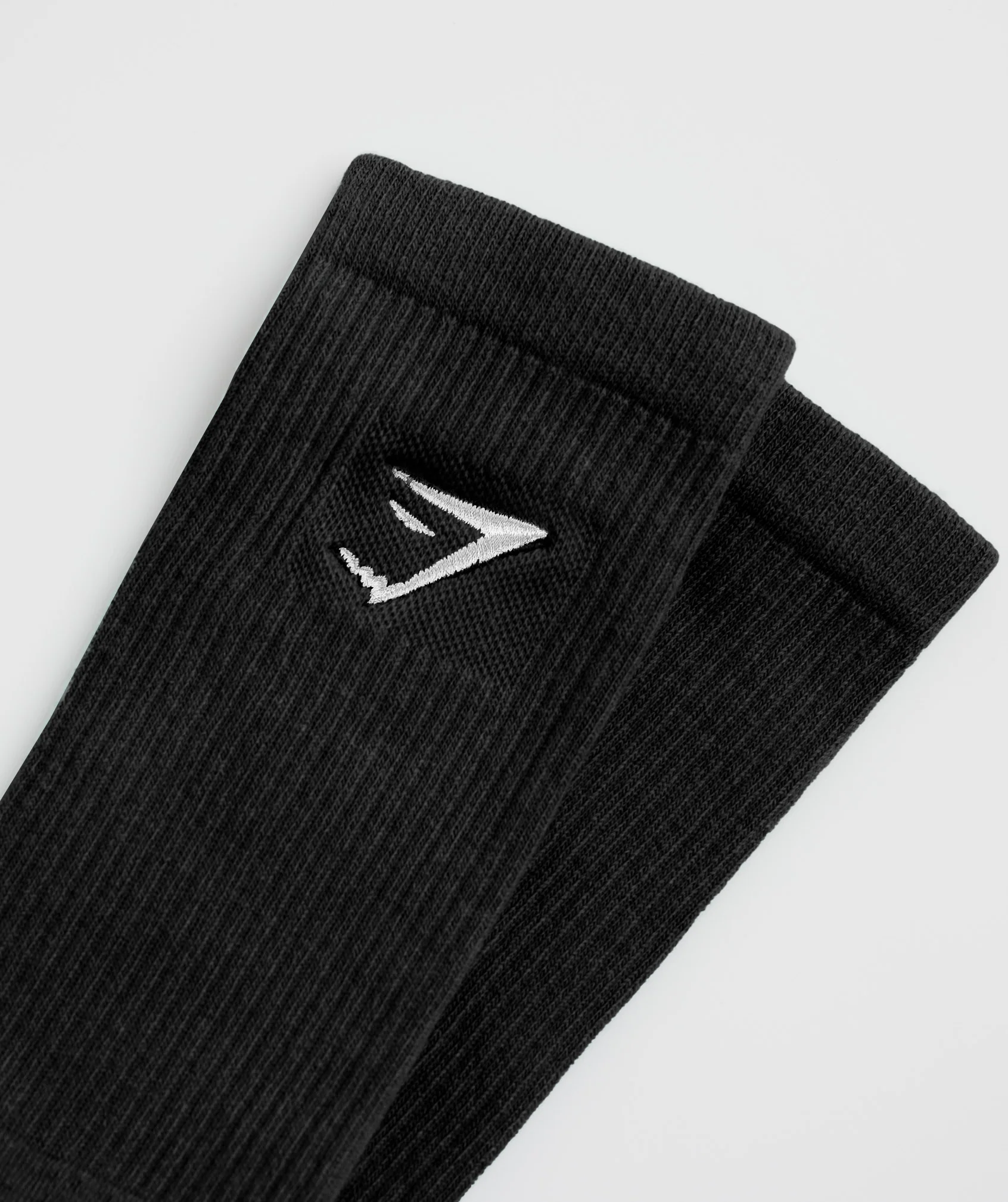 Gymshark Premium Sharkhead Crew Single - Black