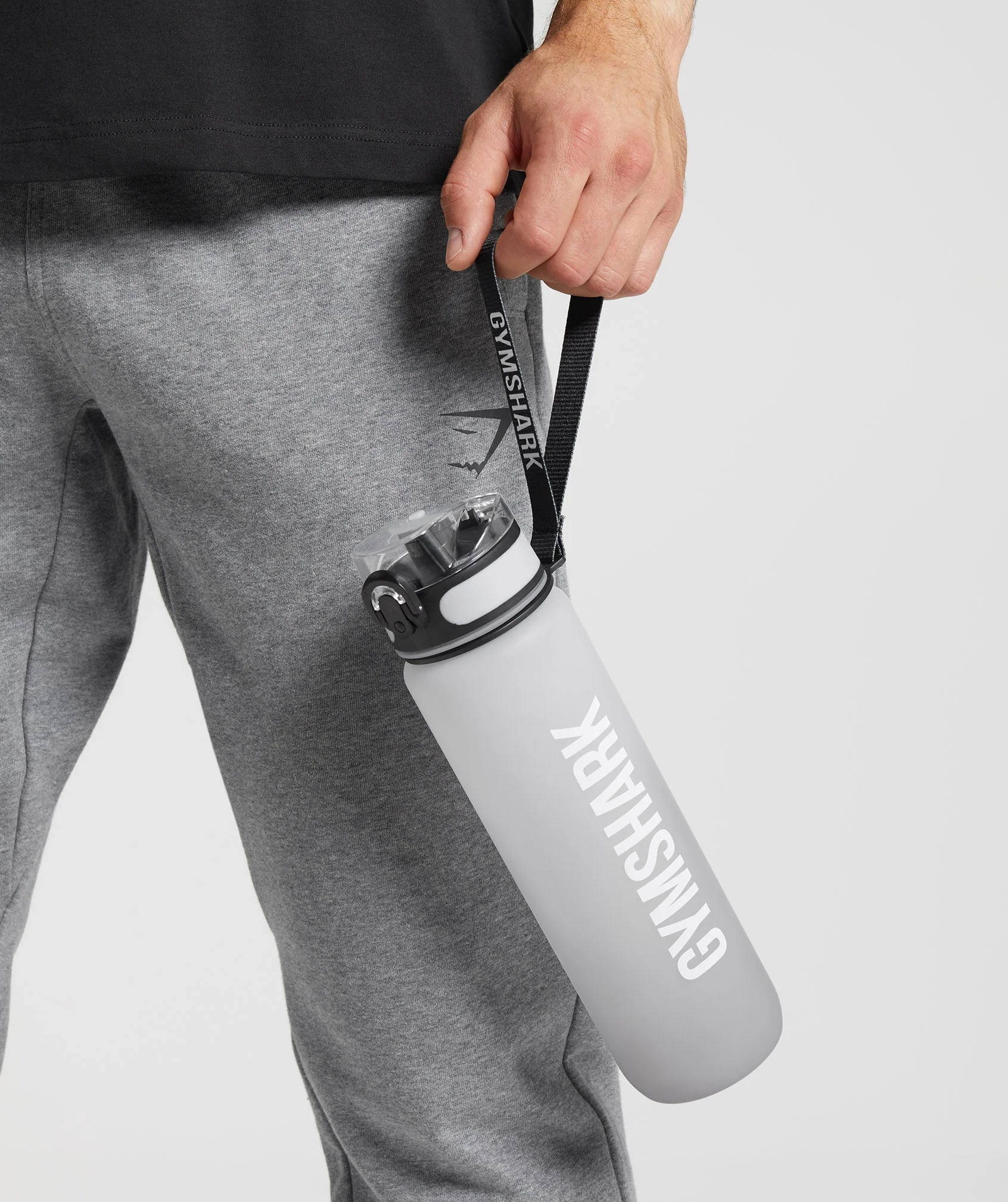 Gymshark Sports Bottle - River Stone Grey/Drift Grey