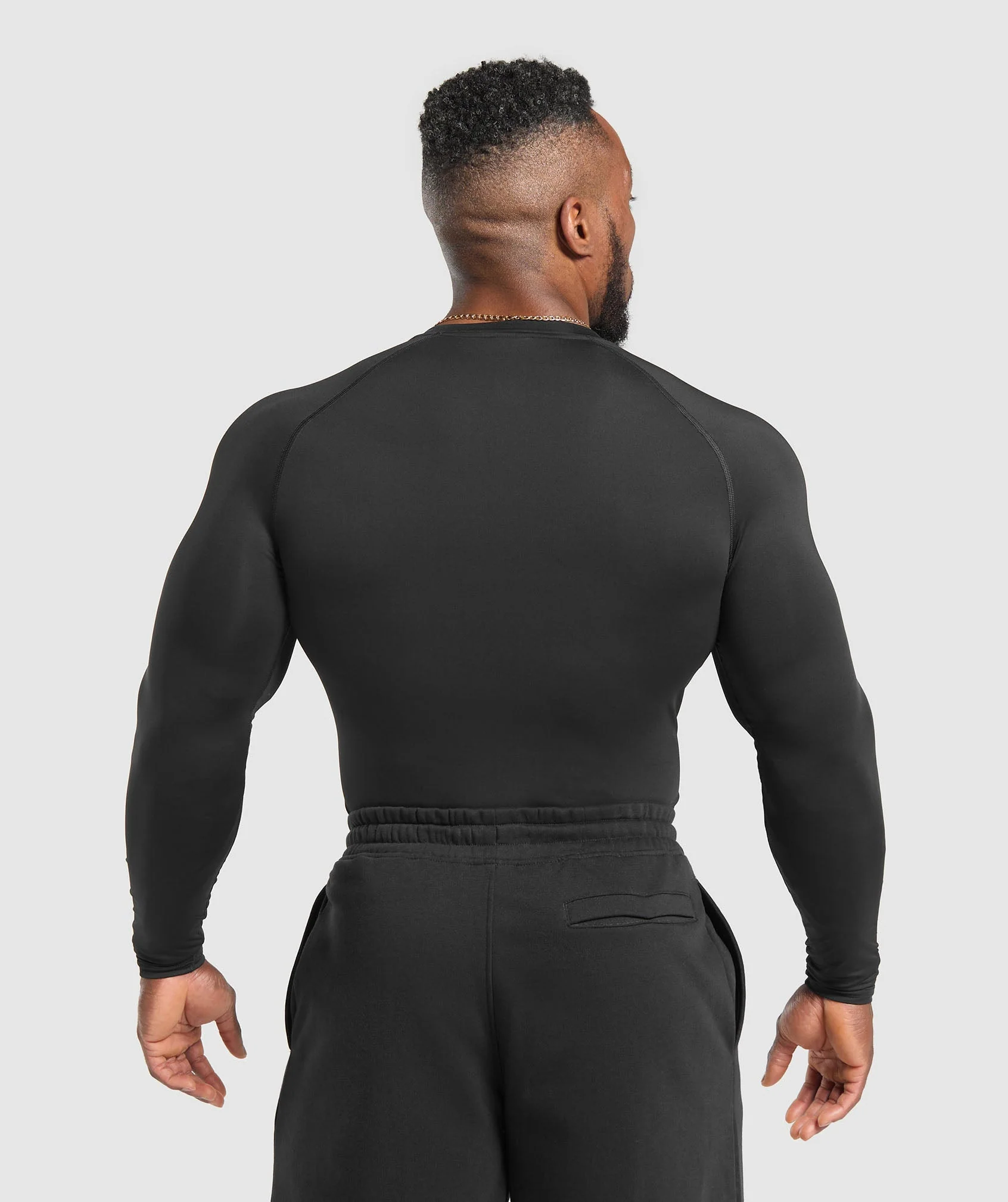 Gymshark Element Long Sleeve T-Shirt - Black