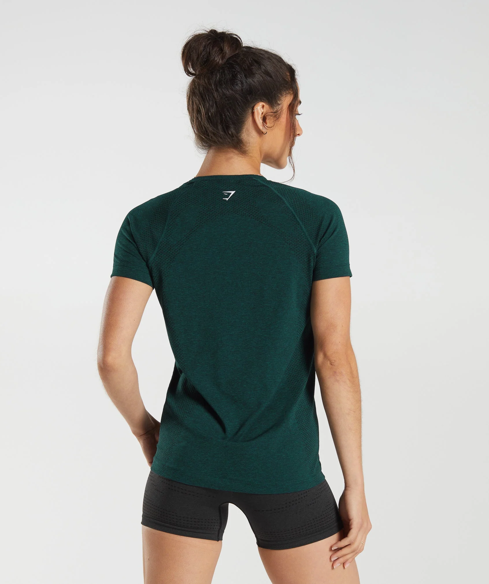 Gymshark Vital Seamless 2.0 Light T-Shirt - Deep Teal Marl