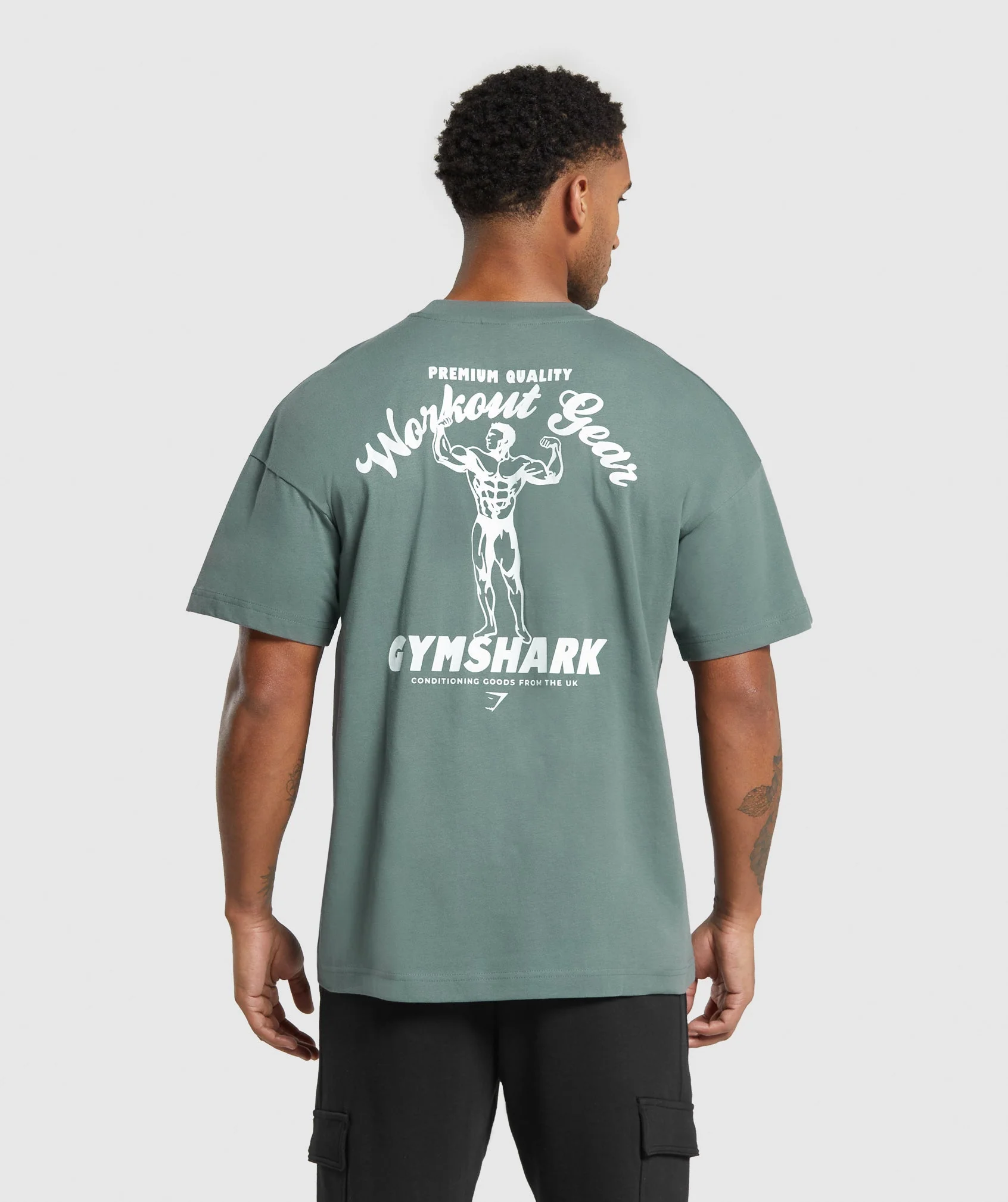 Gymshark Workout Gear T-Shirt - Cargo Teal