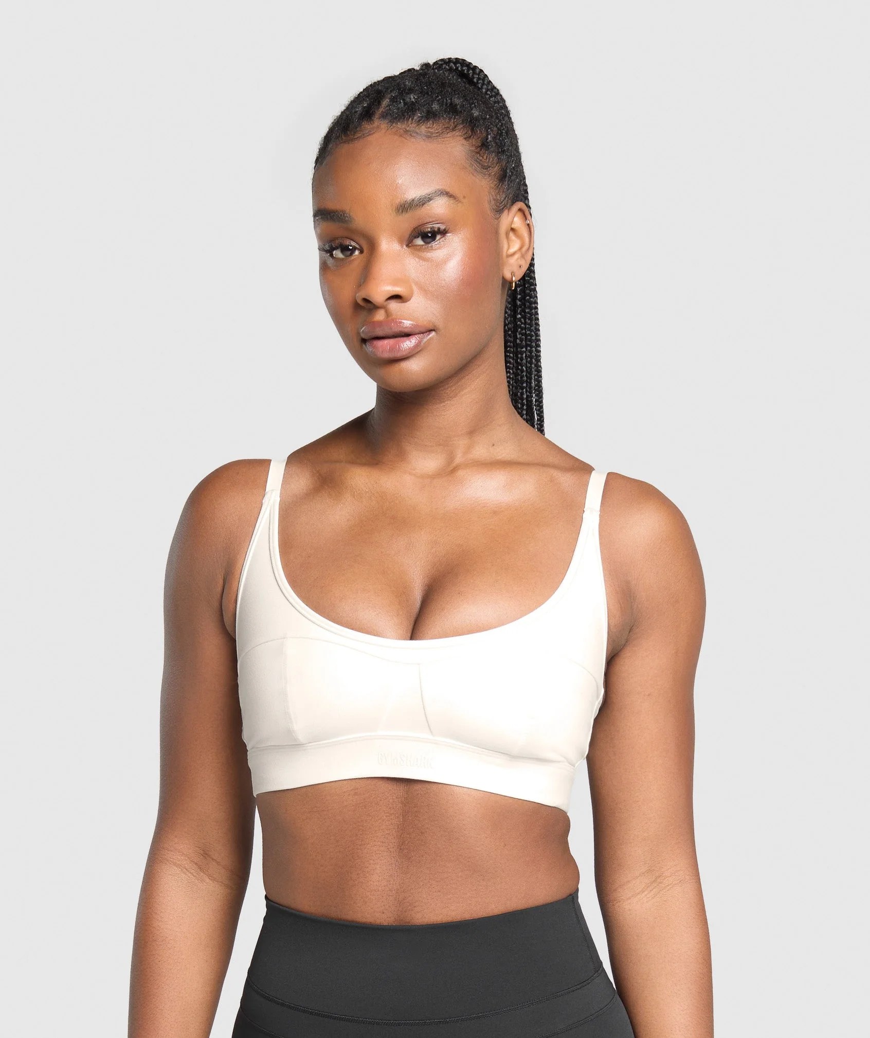 Gymshark Superset Sports Bra - Soft White
