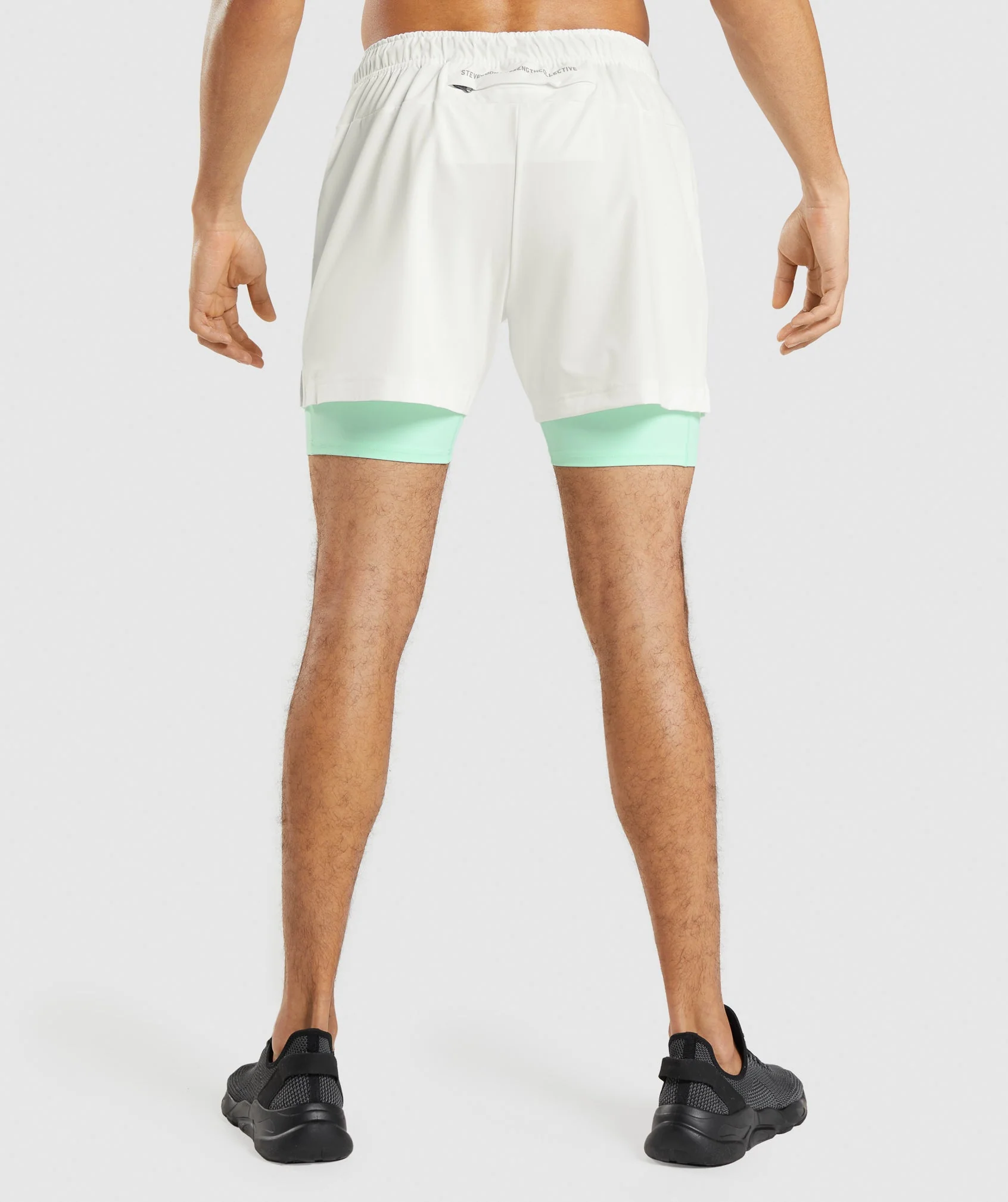 Gymshark//Steve Cook Ranger Shorts - Off White