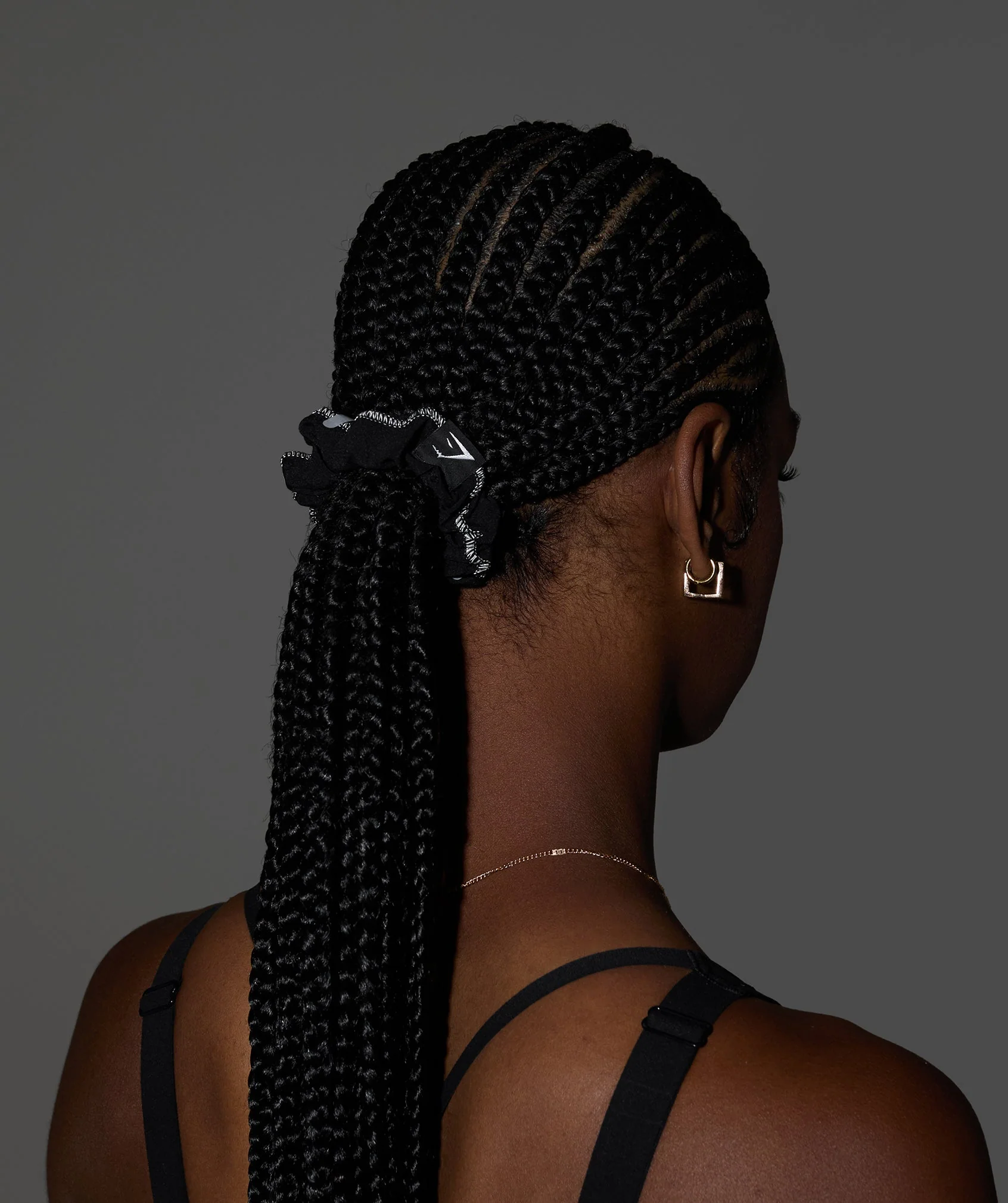 Gymshark Reflective Scrunchie - Black