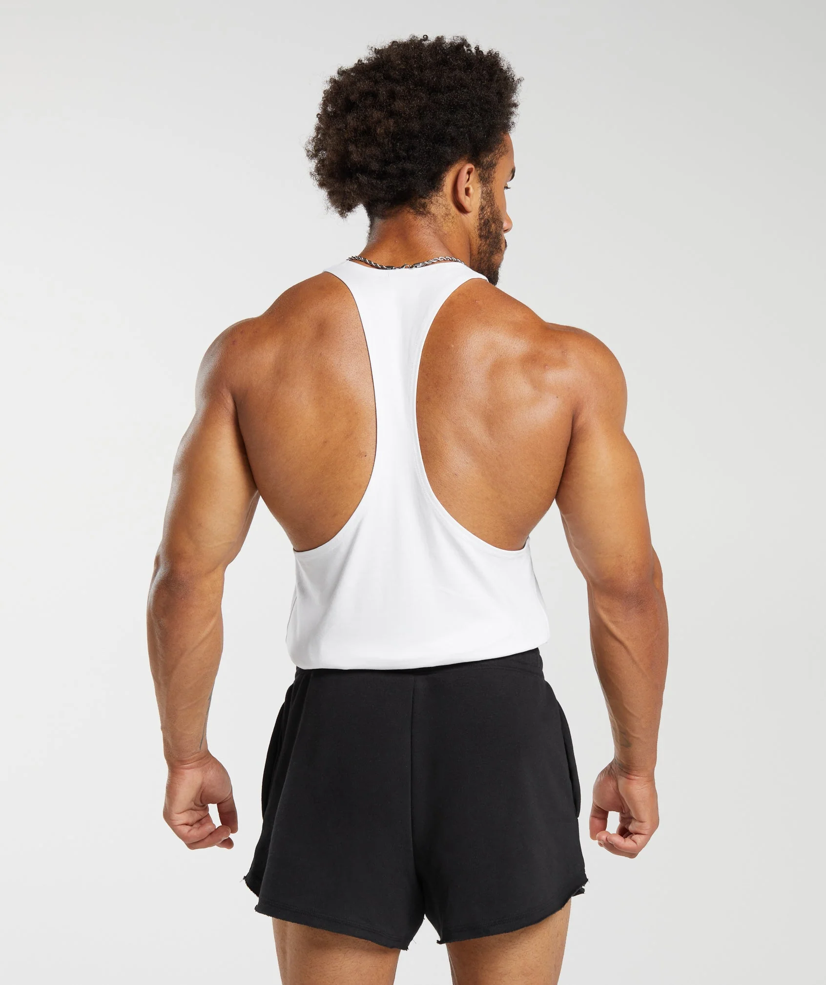 Gymshark Legacy Stringer - White