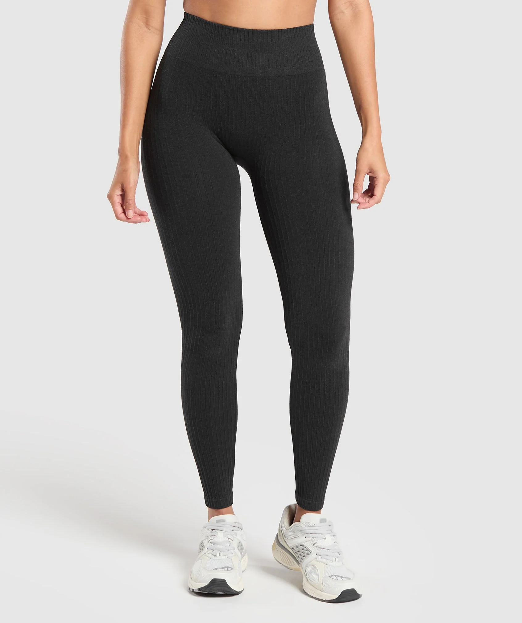 Gymshark Luxe Seamless Leggings - Coal Marl